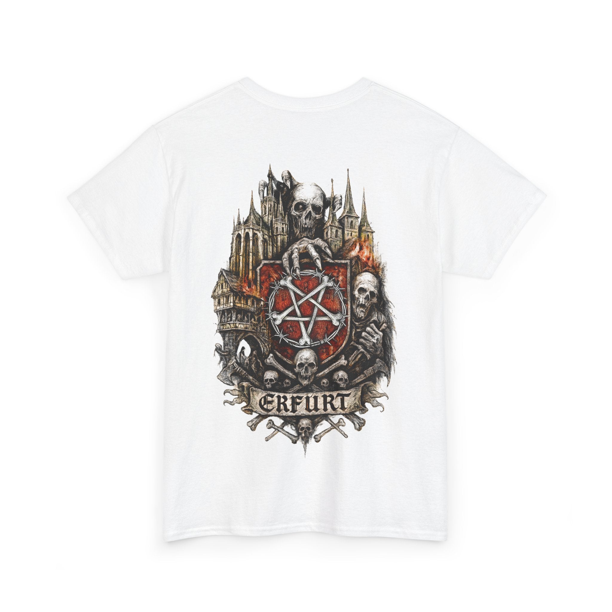 Erfurt: Front-/Backprint, Unisex T-Shirt **Grimwater-Edition**