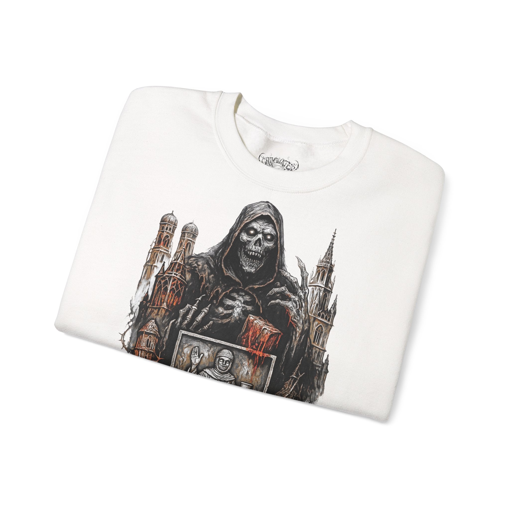 München: Frontprint, Unisex Sweatshirt **Grimwater-Edition** Munich