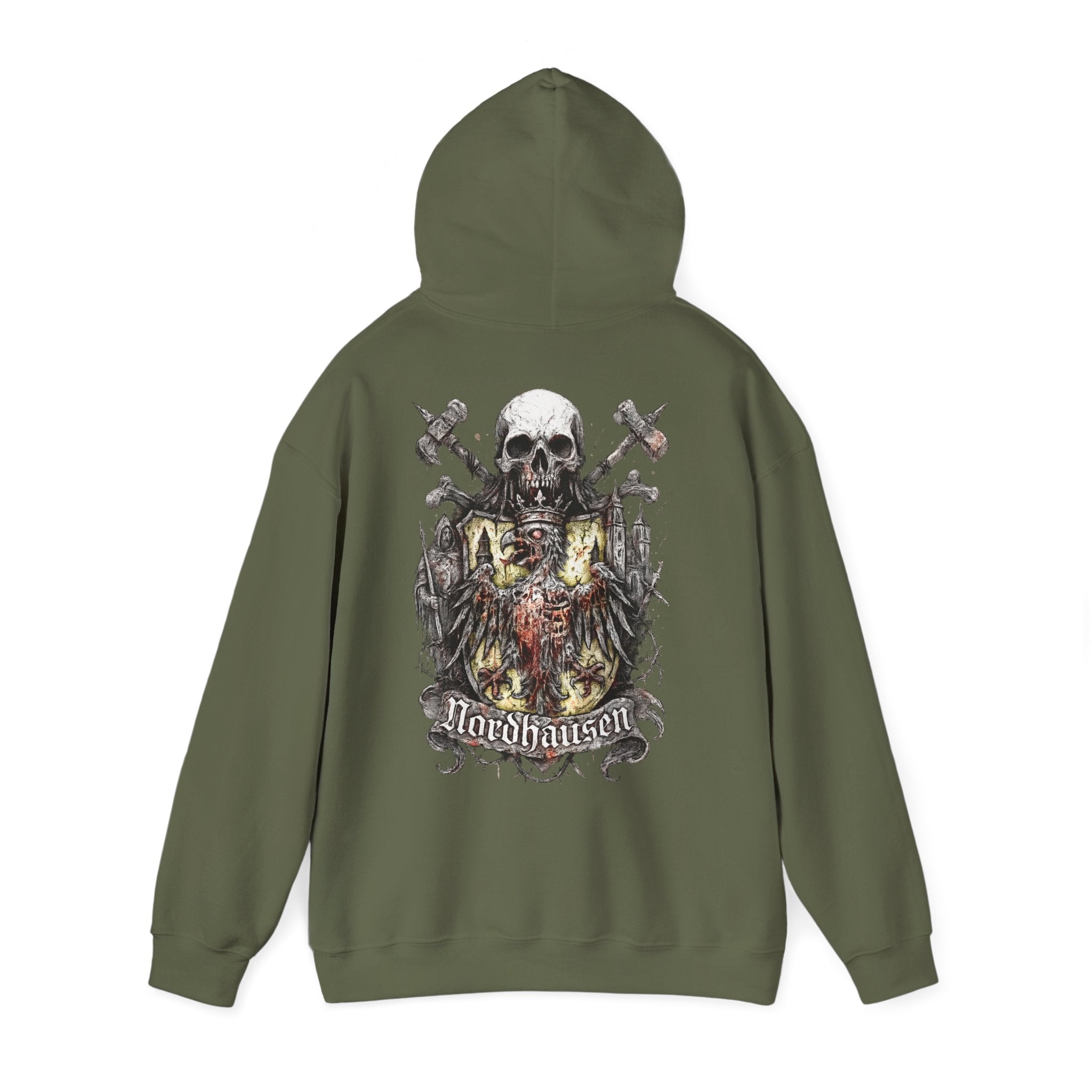 Nordhausen: Front-/Backprint Unisex Hoodie **Grimwater-Edition**