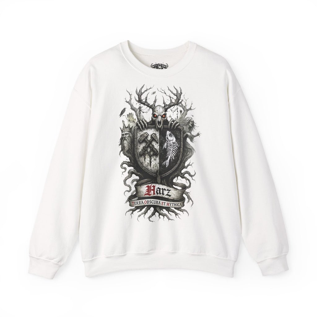 Der Harz: Harz-Collection, Frontprint, Unisex Sweatshirt **Grimwater-Edition**