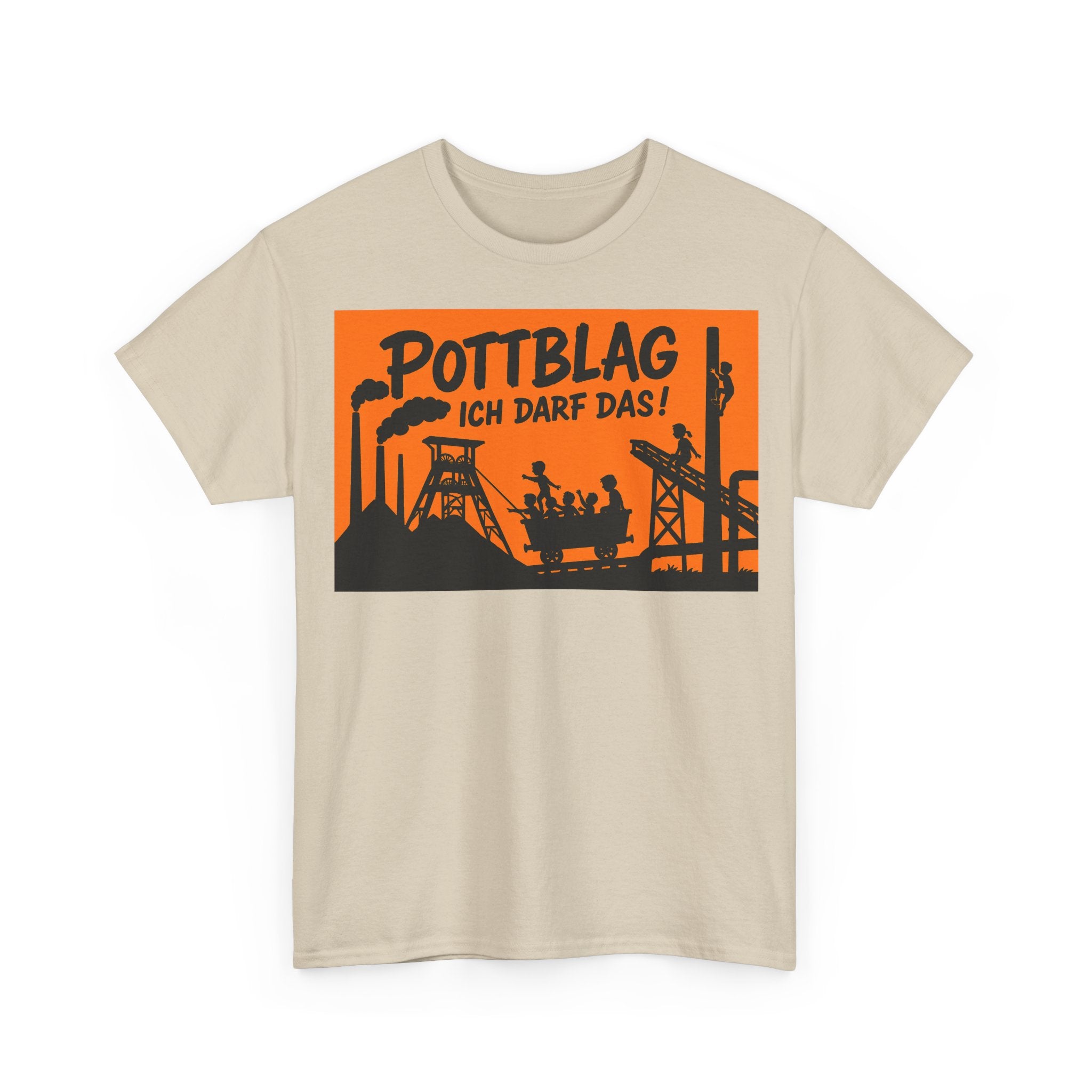 Ruhrpott-Blag - Ich darf das! Frontprint, Unisex T-Shirt