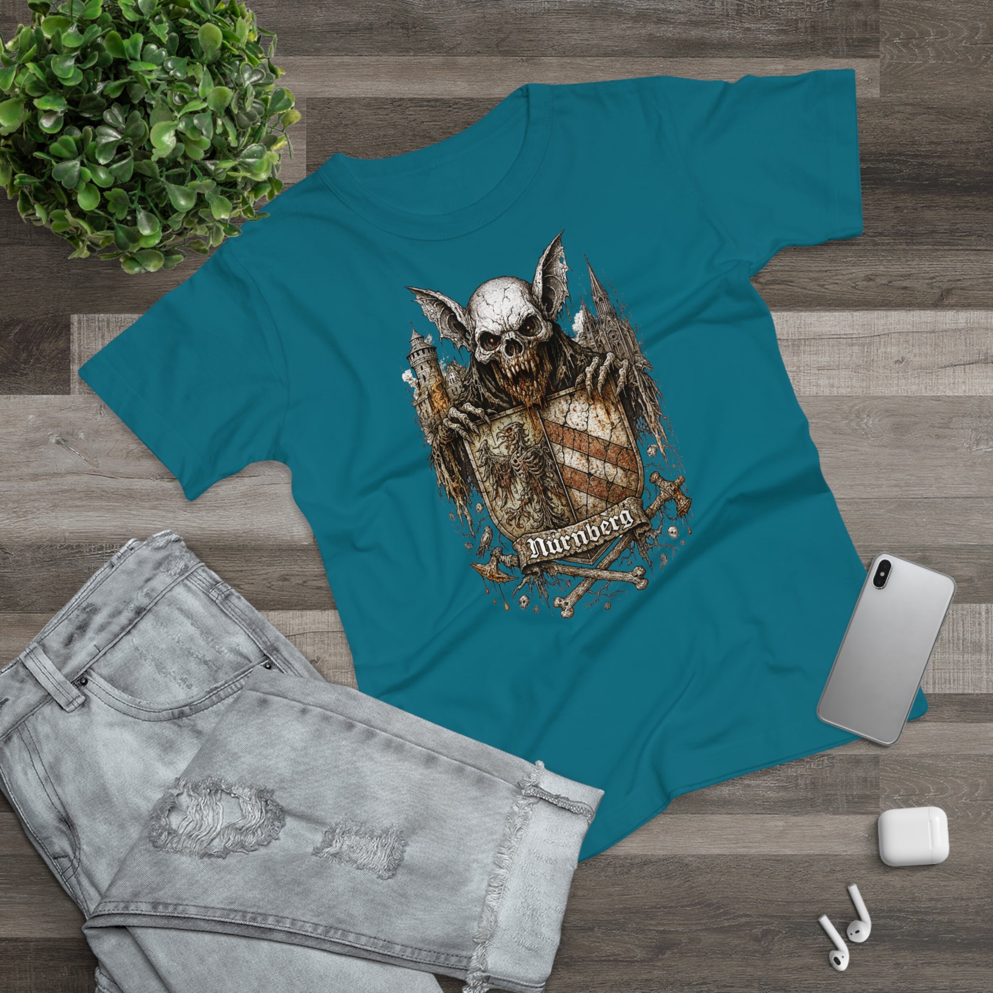 Nürnberg: Frontprint, Womens' T-Shirt **Grimwater-Edition**