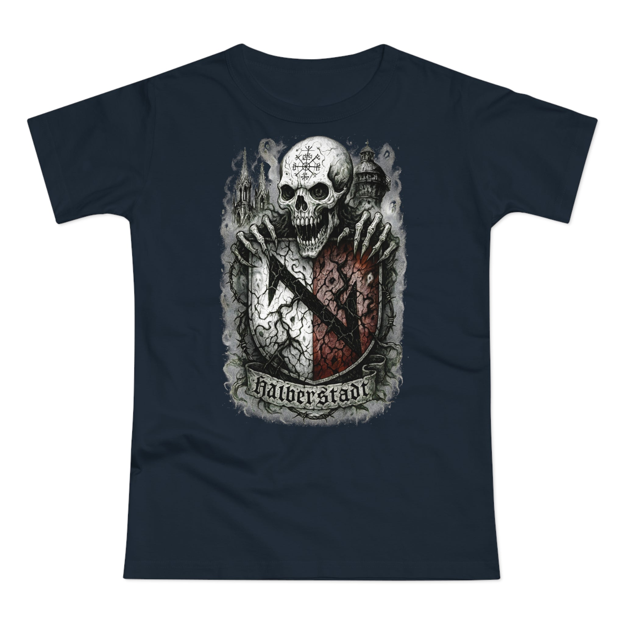 Halberstadt: Frontprint, Womens' T-Shirt **Grimwater-Edition**