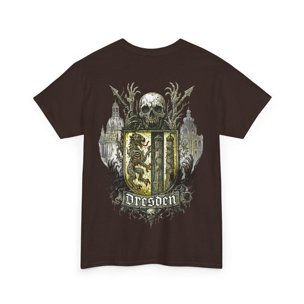 Dresden: Front-/Backprint, Unisex T-Shirt **Grimwater-Edition**