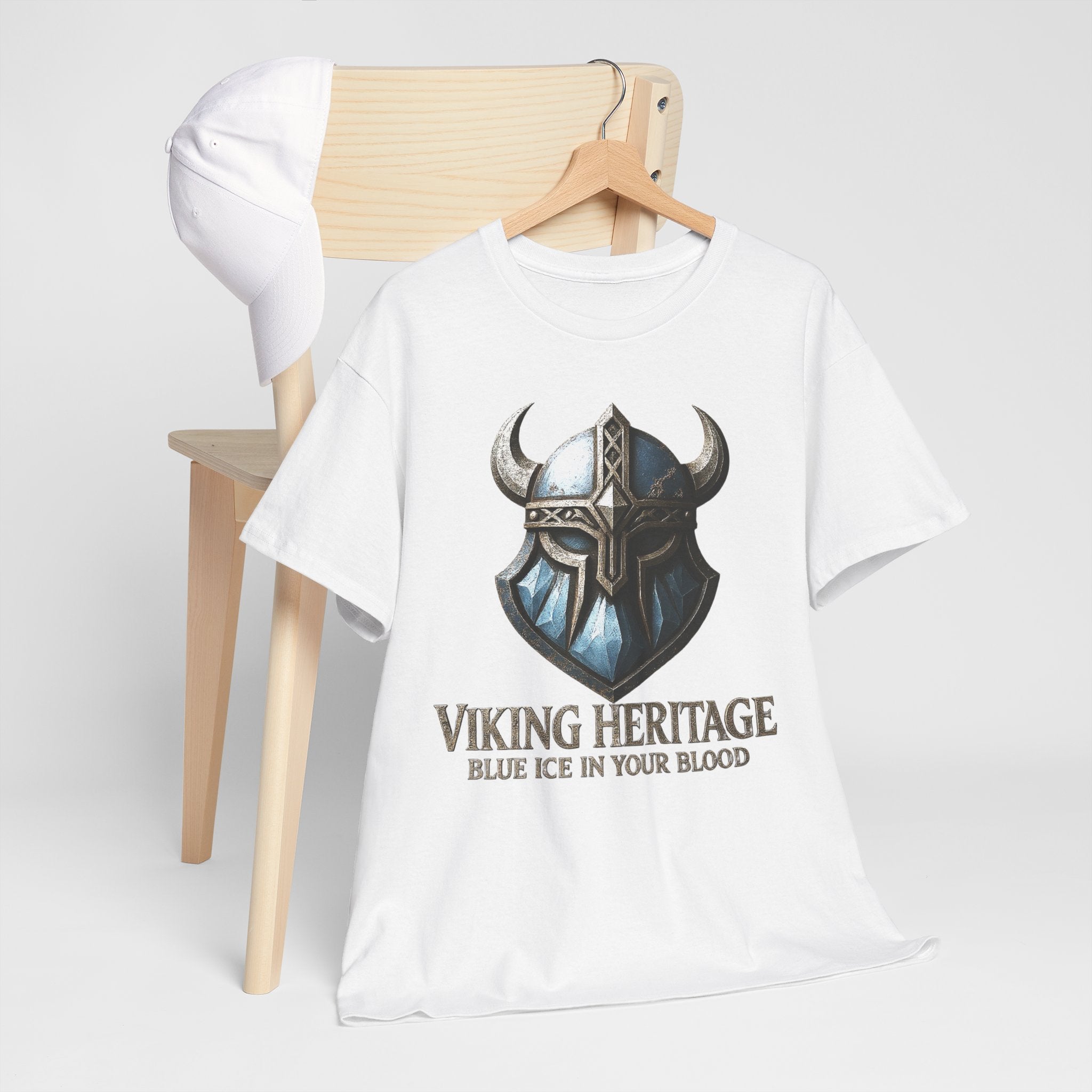 Viking Heritage Tee, Unisex Heavy Cotton T-Shirt, Perfect for Festivals, Heritage Celebrations, Gift for Viking Fans, Casual Wear