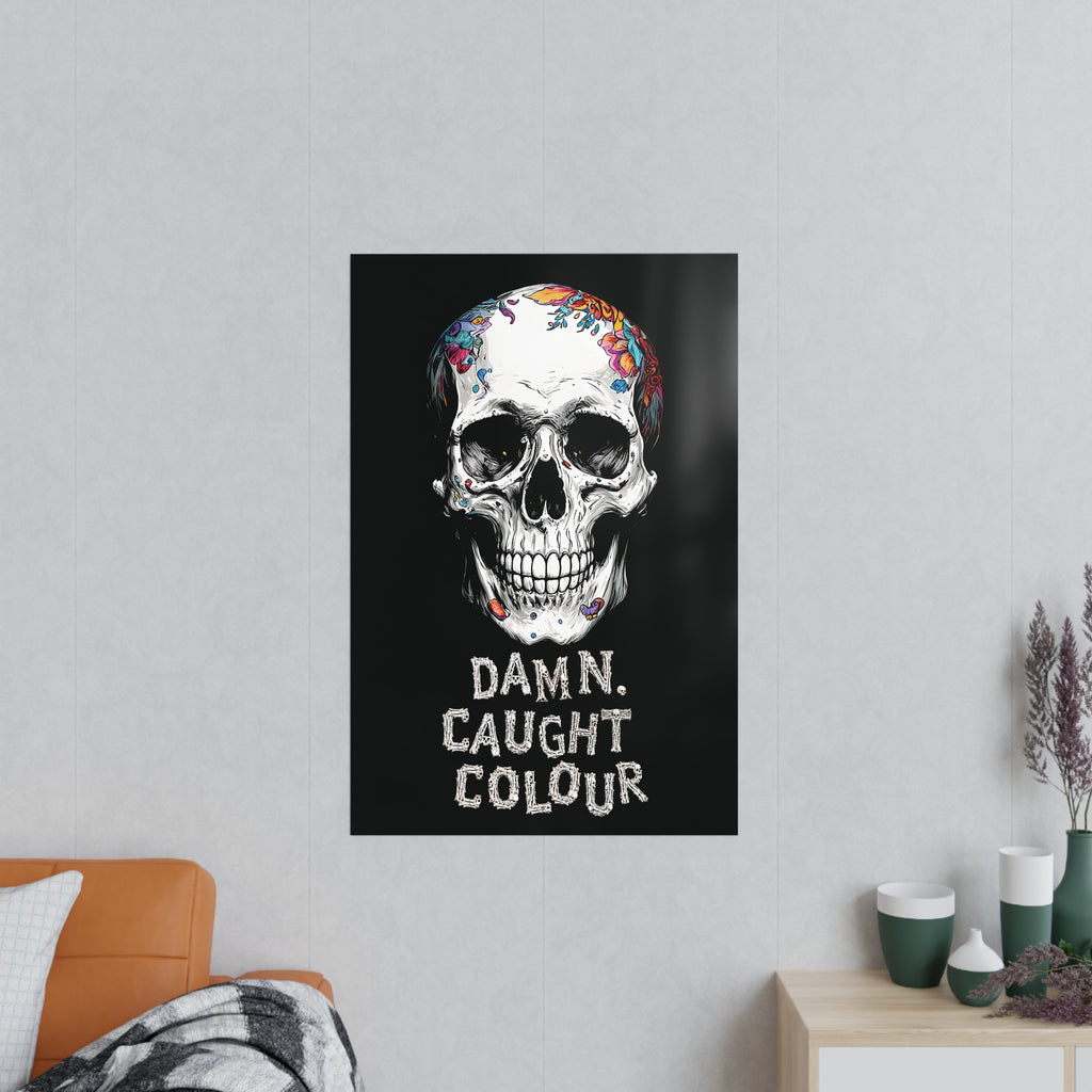 Poster 60 x 90: Skull (Gothic-Collection)