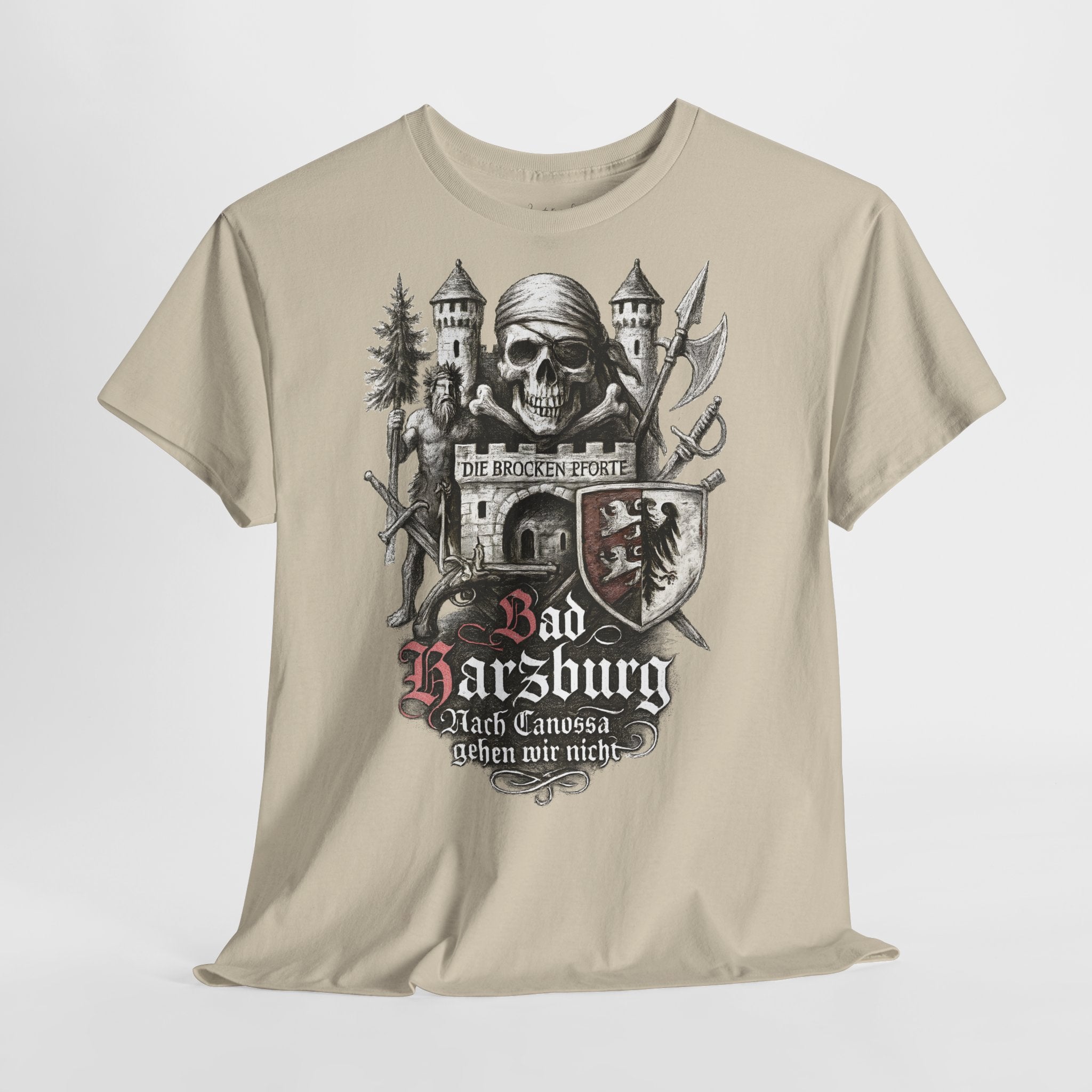 Bad Harzburg: Frontprint, Unisex T-Shirt **Grimwater-Edition**