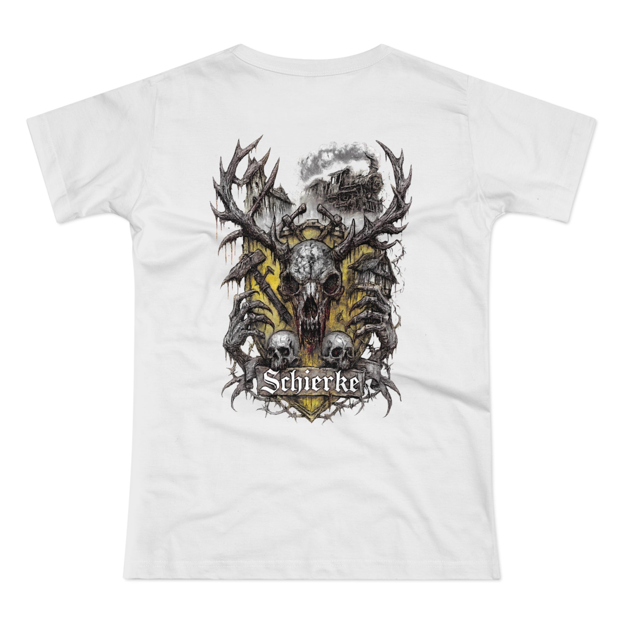 Schierke: Front-/Backprint, Womens' T-Shirt **Grimwater-Edition**