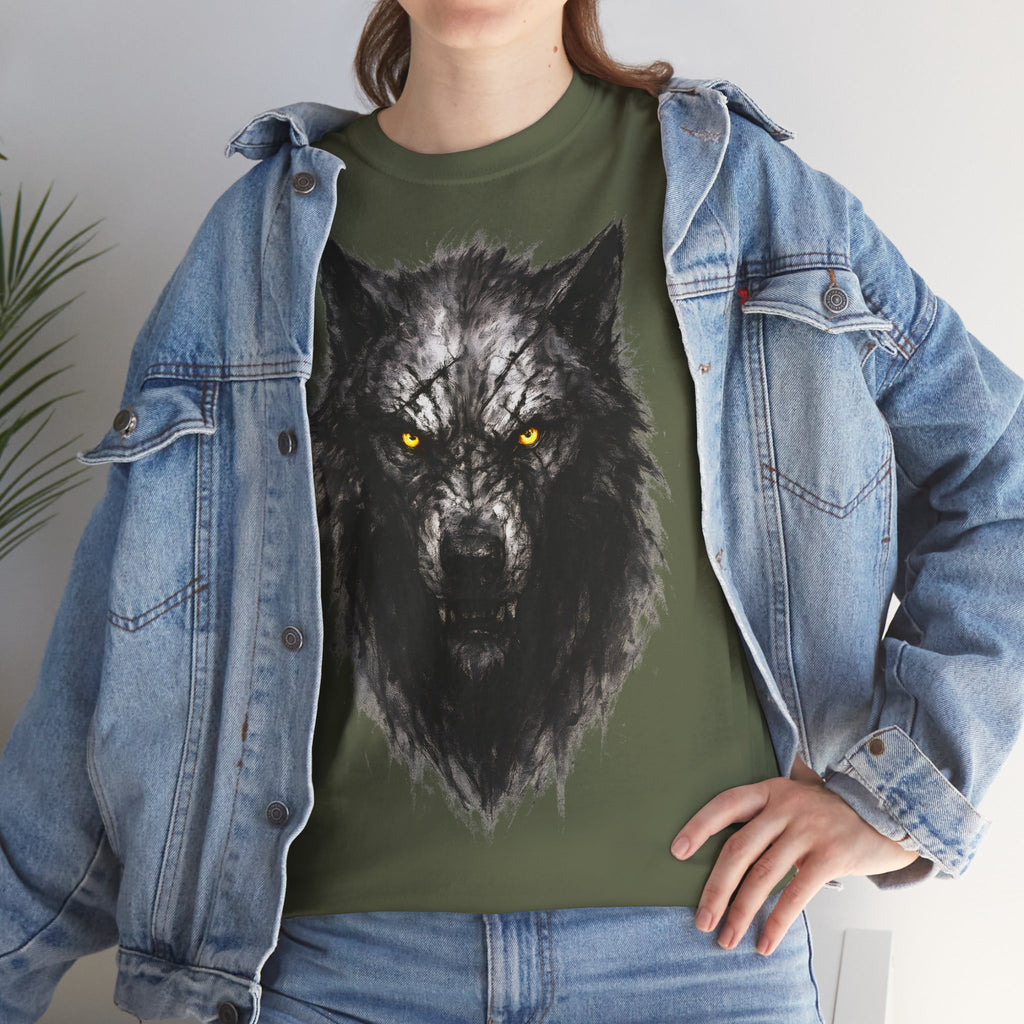 Wolf: Frontprint, Unisex T-Shirt - Animal-Collection