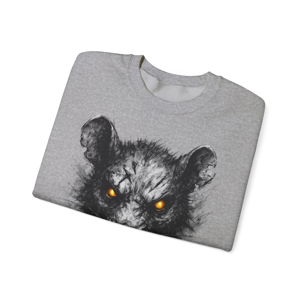 Ratte: Animals-Collection, Frontprint, Unisex Sweatshirt, Rat - Street King