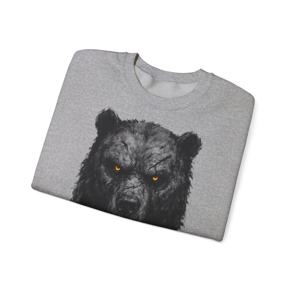 Bär: Animals-Collection, Frontprint, Unisex Sweatshirt, Bear Spirit