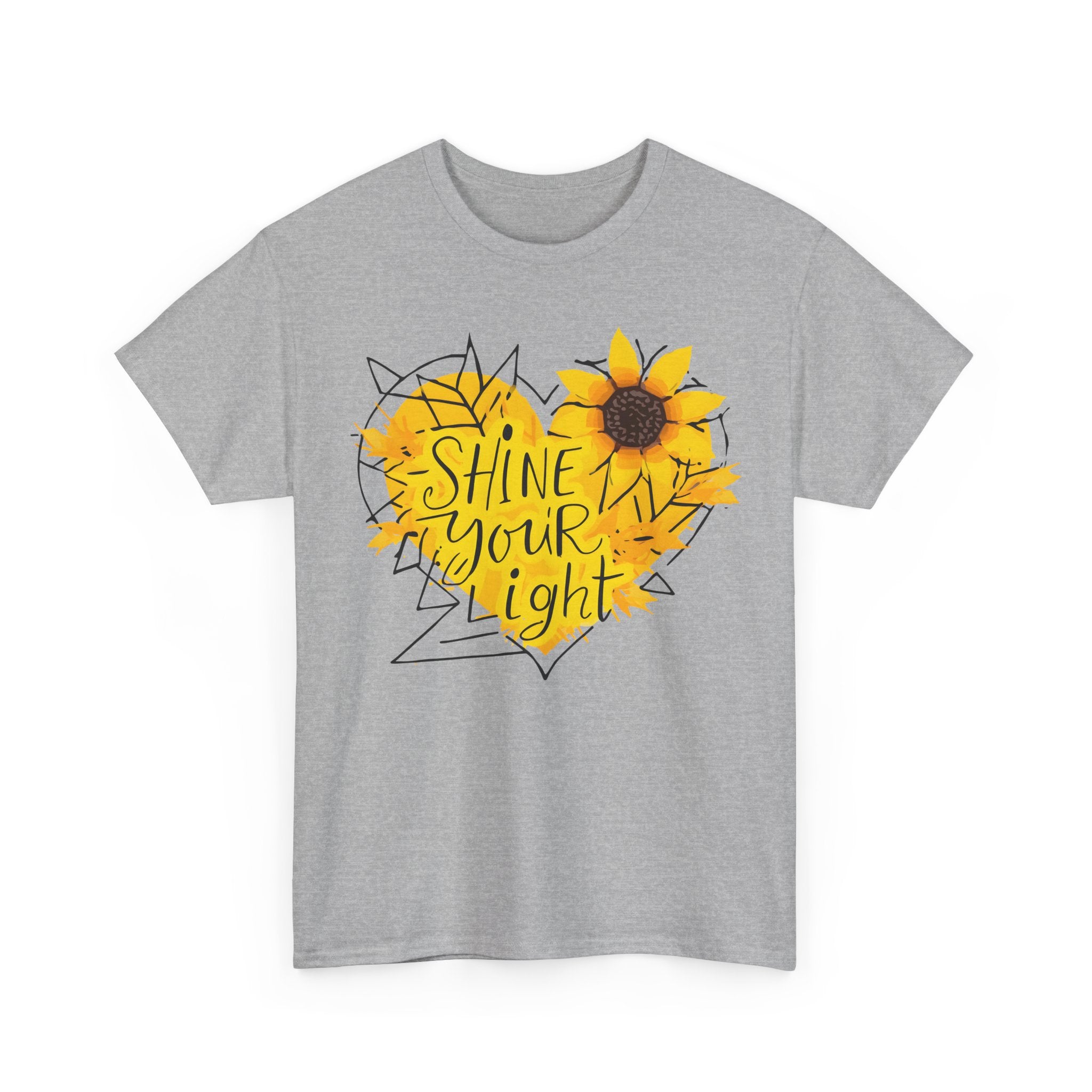 Shine Your Light - Sunflower Happiness Tee