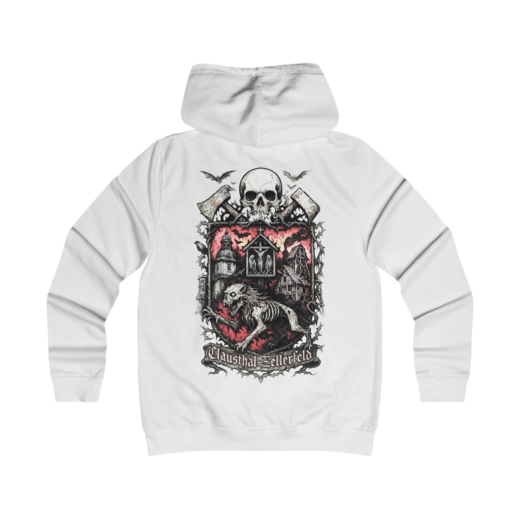 Clausthal-Zellerfeld: Front-/Backprint Womens' Hoodie **Grimwater-Edition**