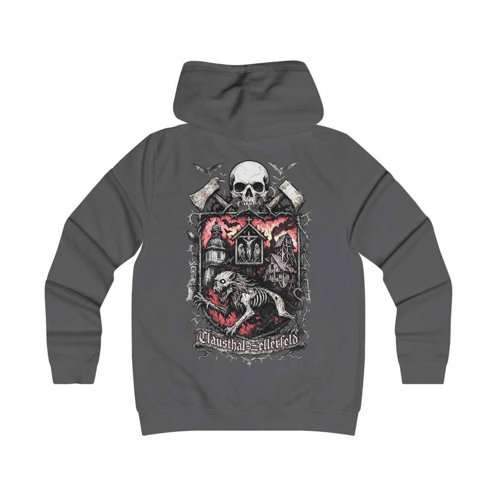 Clausthal-Zellerfeld: Front-/Backprint Womens' Hoodie **Grimwater-Edition**