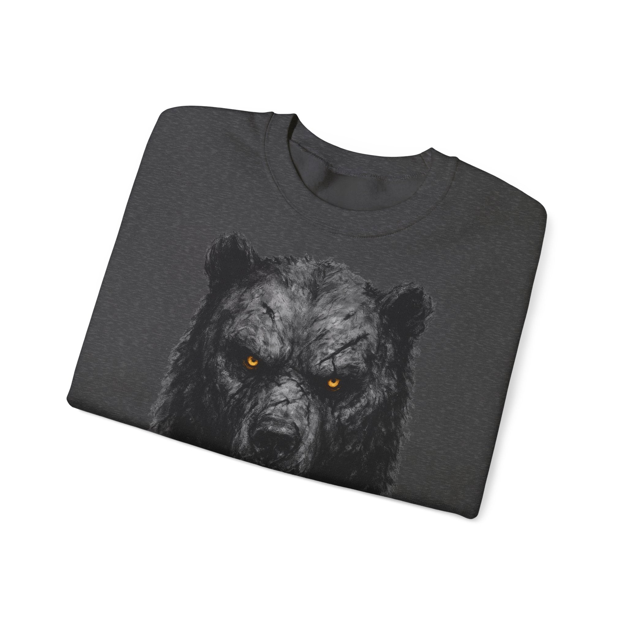 Bär: Animals-Collection, Frontprint, Unisex Sweatshirt, Bear Spirit