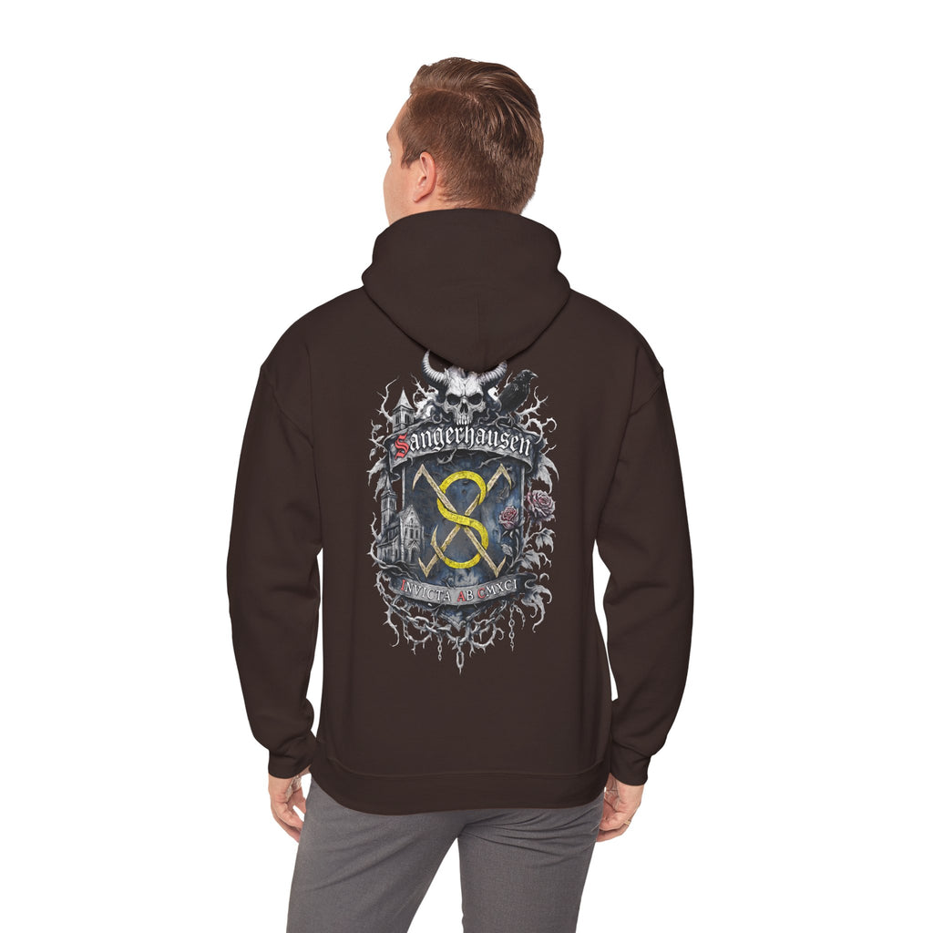 Sangershausen: Front-/Backprint Unisex Hoodie **Grimwater-Edition**
