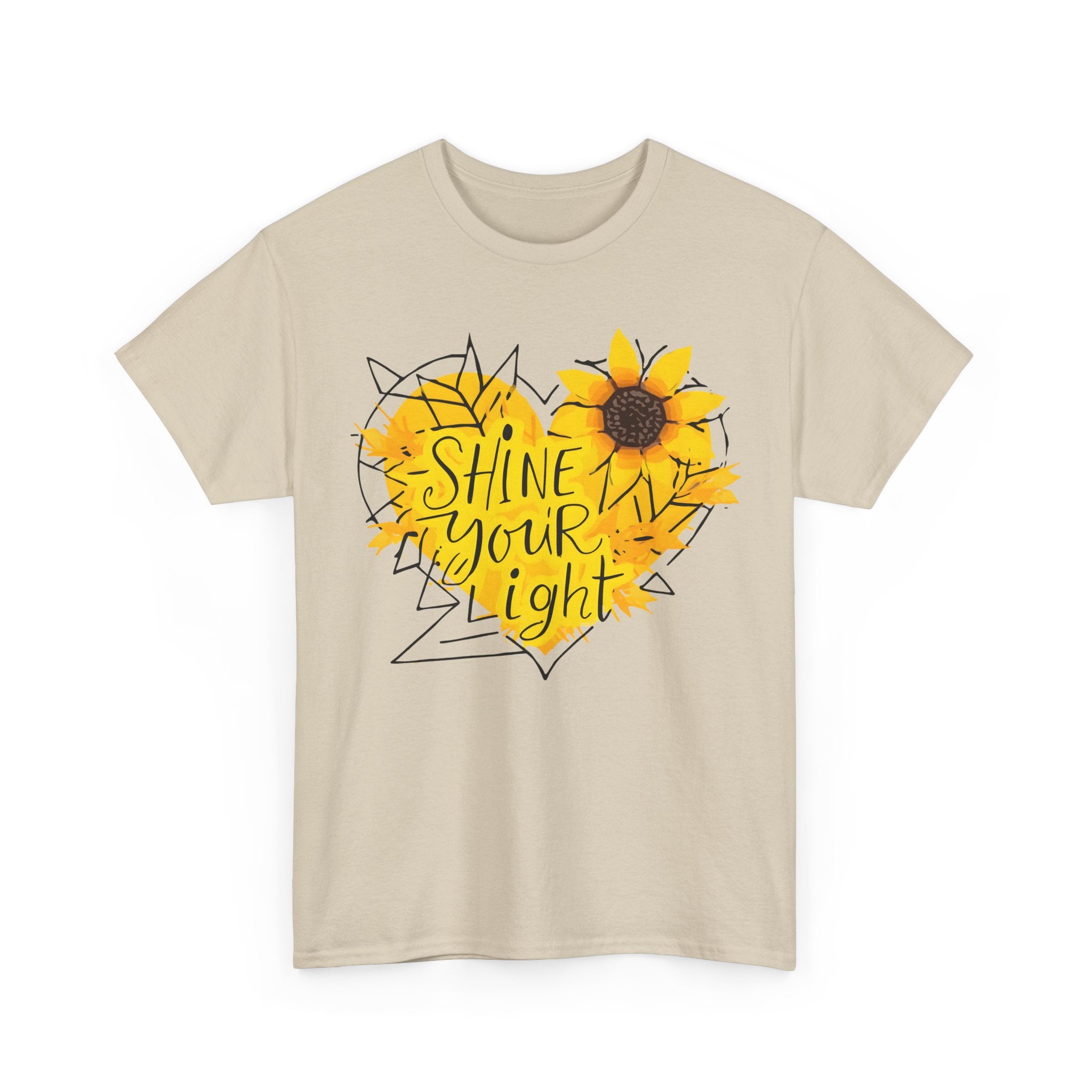 Shine Your Light - Sunflower Happiness Tee