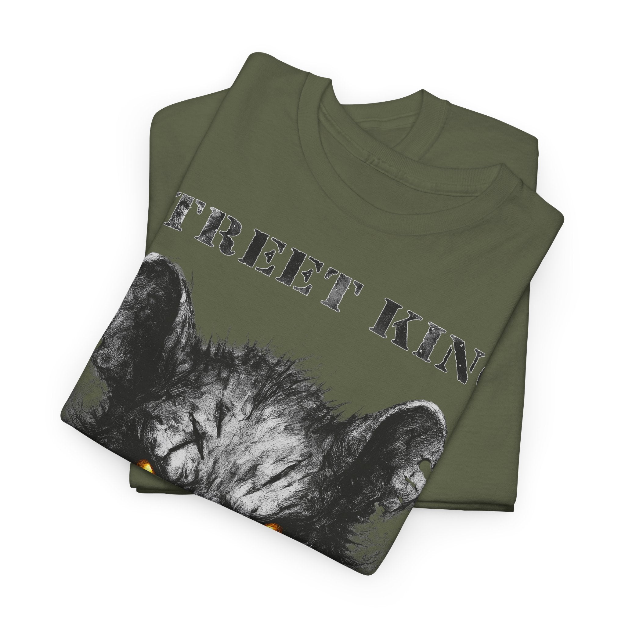 Ratte - Street King: Frontprint, Unisex T-Shirt - Animal-Collection