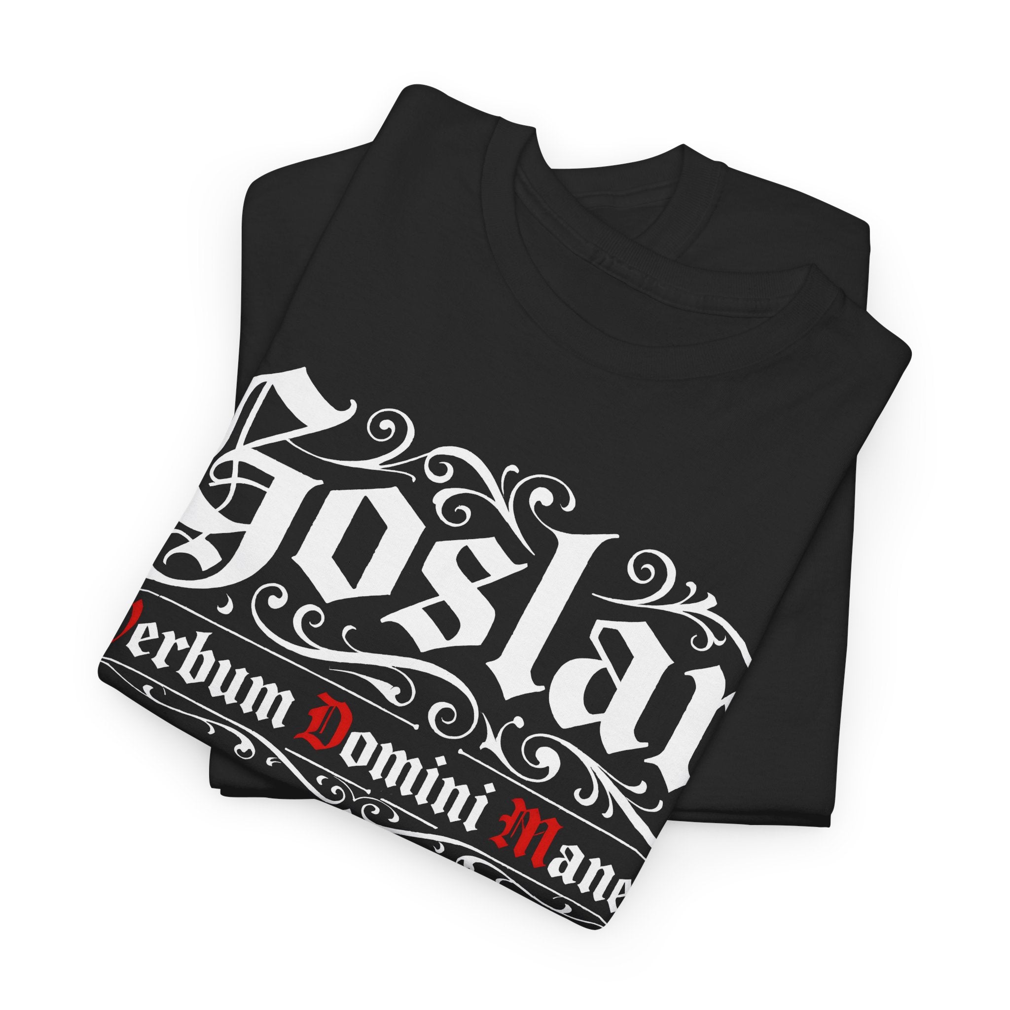 Goslar - Verbum Domini Manet - Heavy Cotton Tee, Graphic Tee, Unisex T-Shirt, Casual Wear, Gift for Him/Her, Vintage Style Shirt