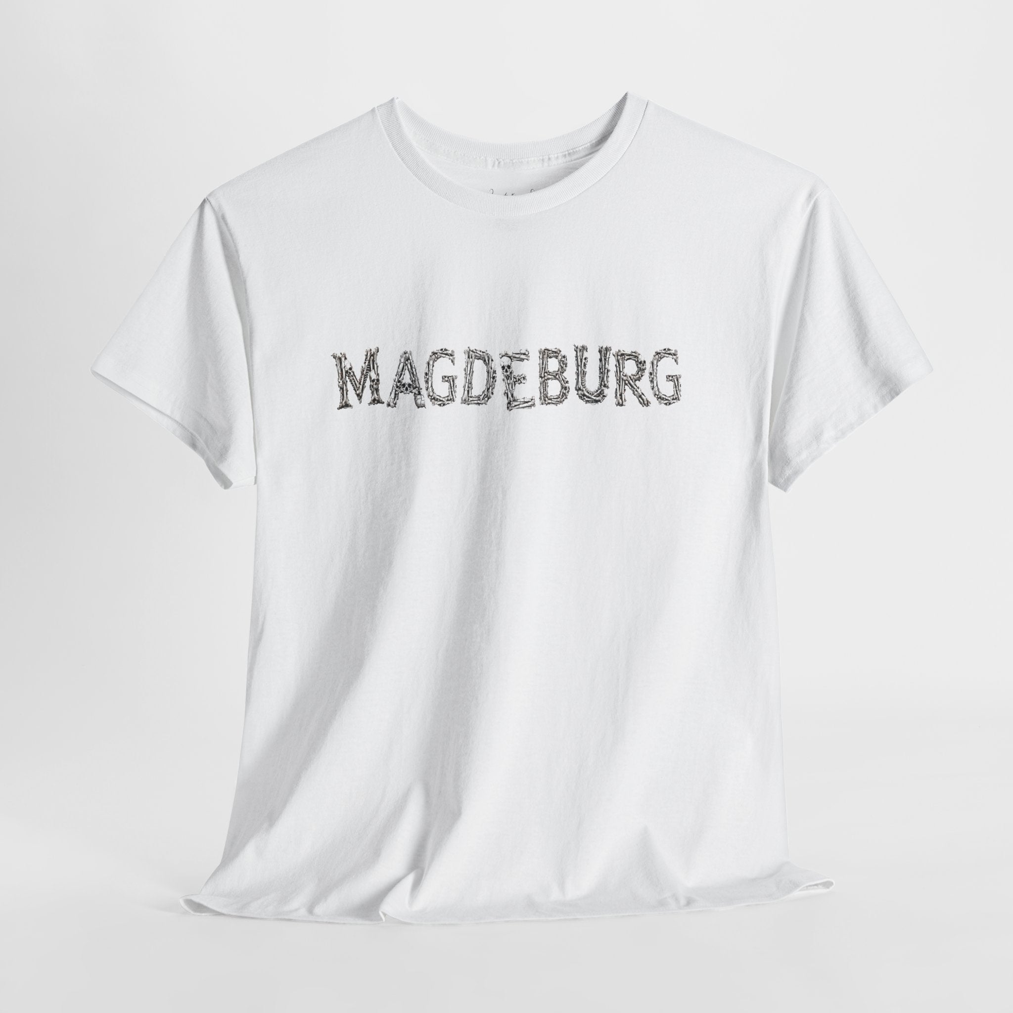 Magdeburg: Front-/Backprint, Unisex T-Shirt **Grimwater-Edition**
