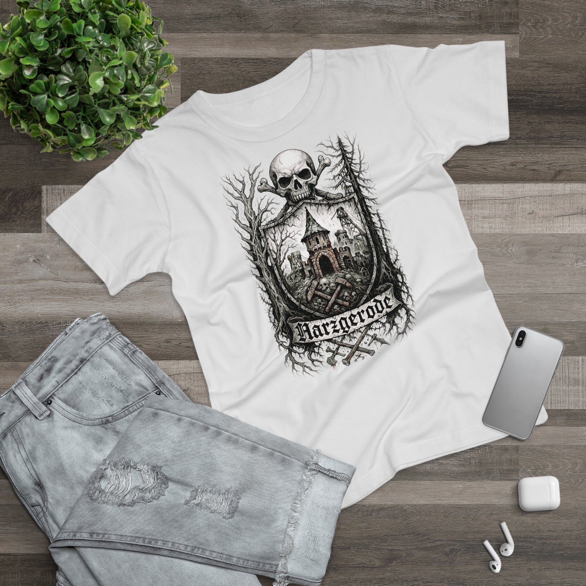 Harzgerode: Frontprint, Womens' T-Shirt **Grimwater-Edition**