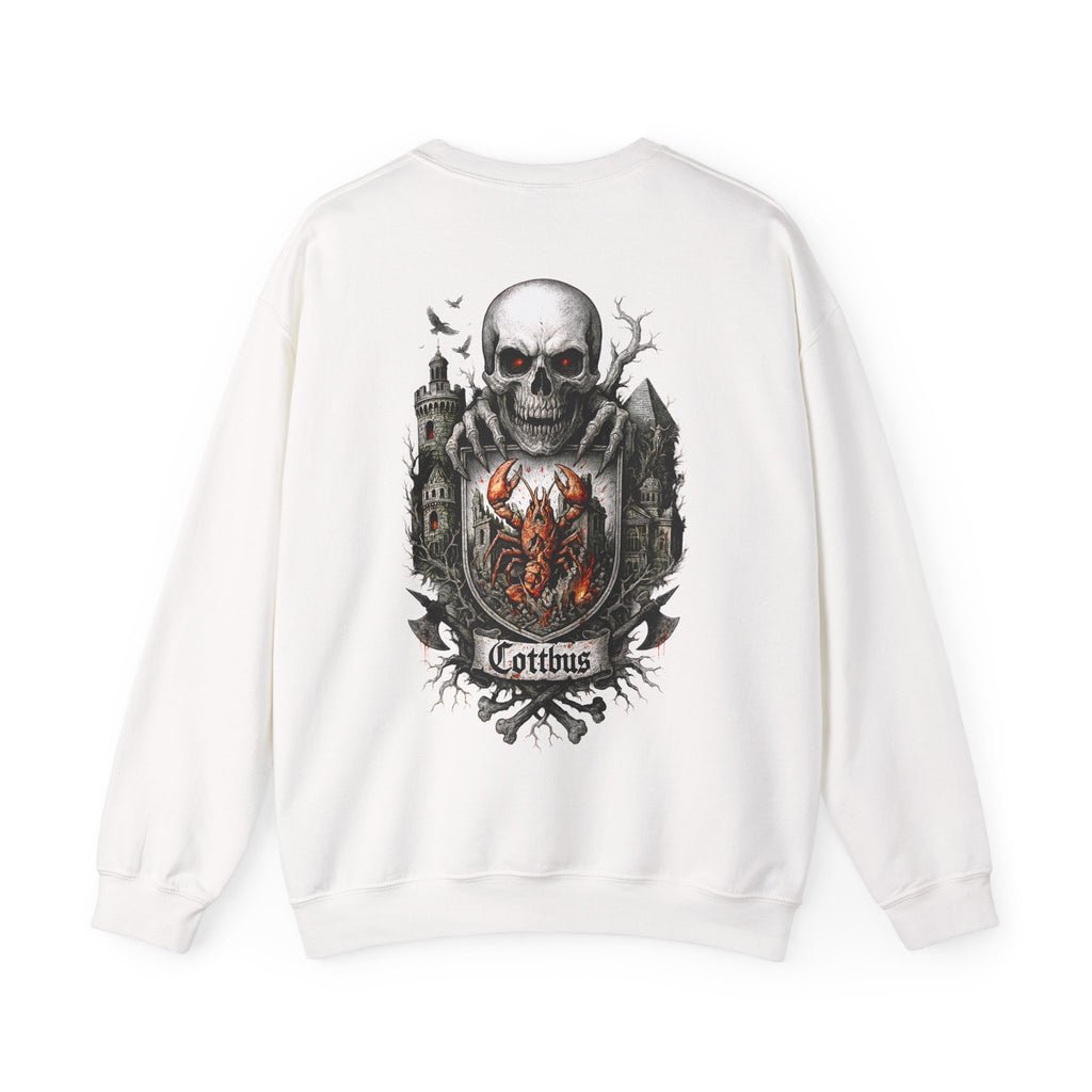 Cottbus: Front-/Backprint, Unisex Sweatshirt **Grimwater-Edition**