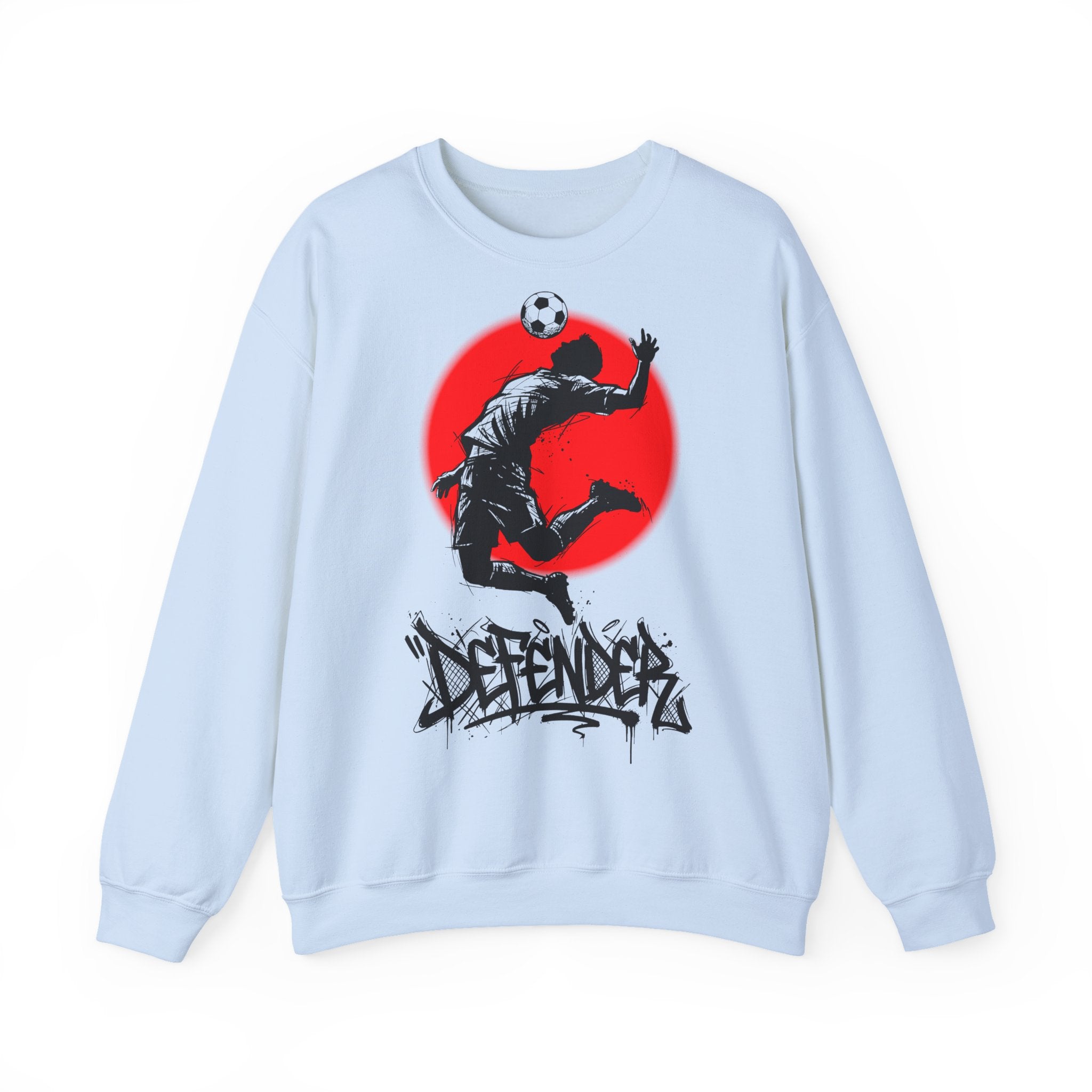 Soccer Defender 09: Frontprint, Unisex Sweatshirt