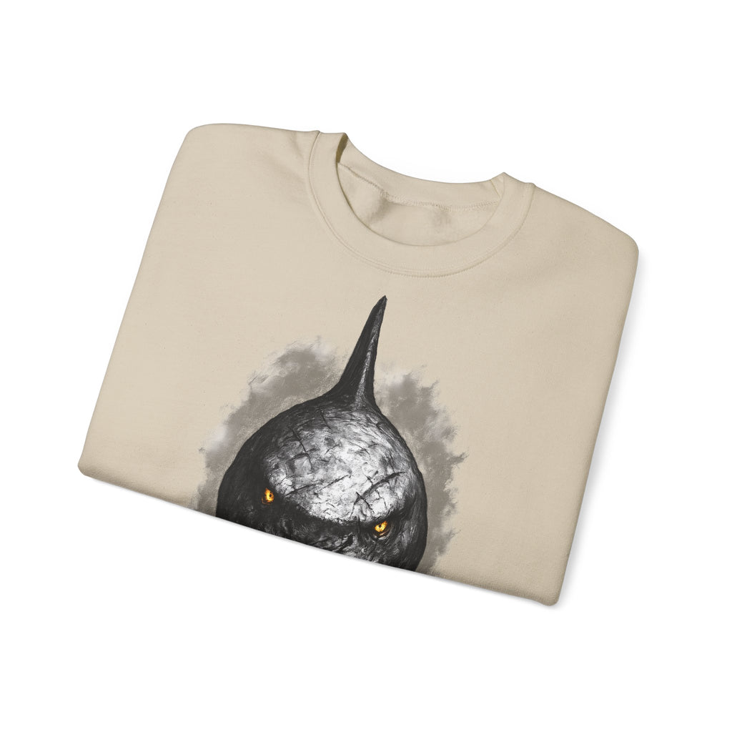 Hai: Animals-Collection, Frontprint, Unisex Sweatshirt, Menacing Shark