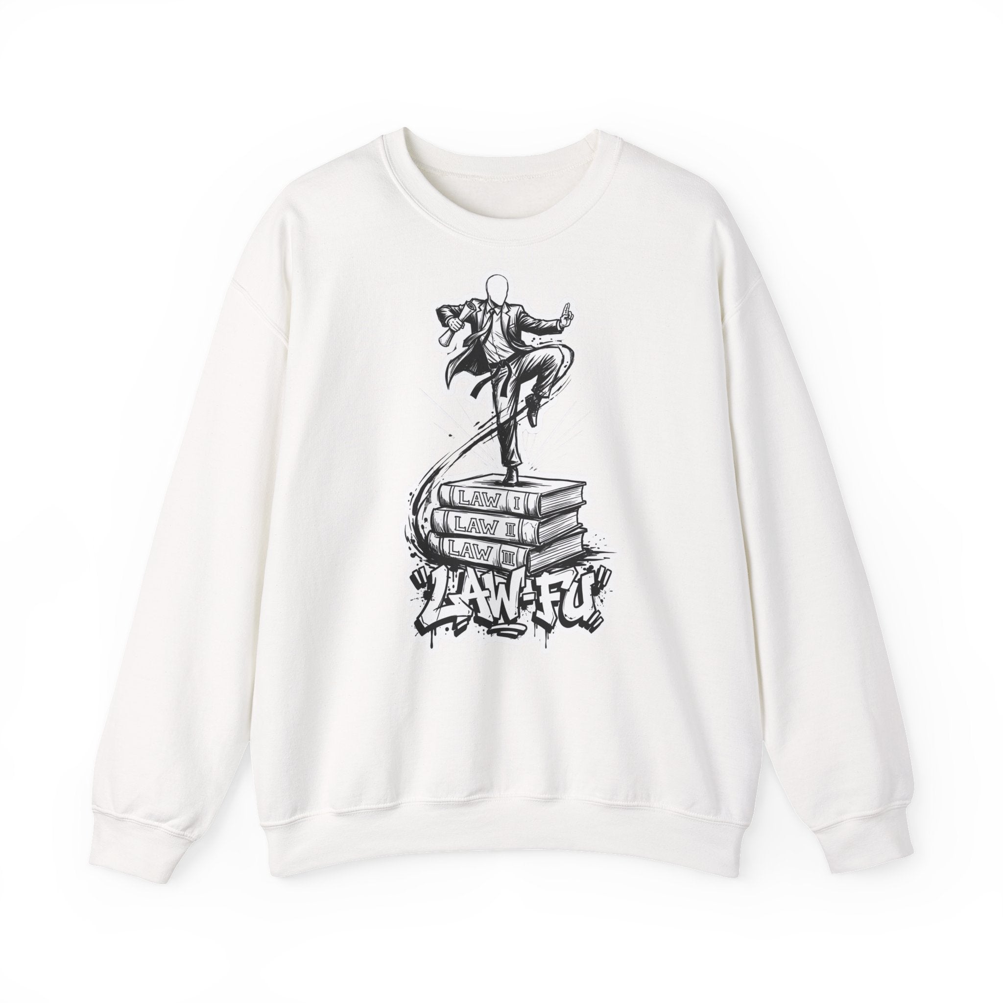 Law-Fu-Lawyer 03: Frontprint, Unisex Sweatshirt