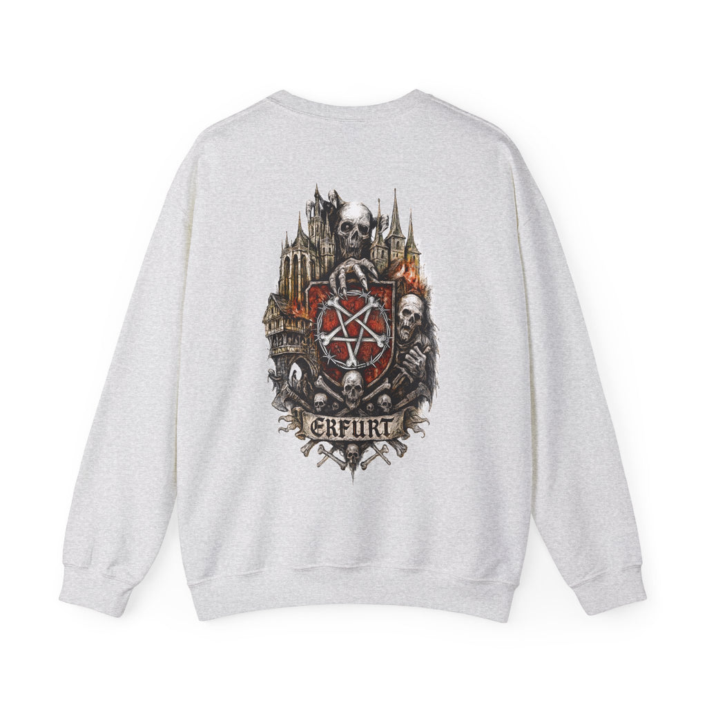 Erfurt: Front-/Backprint, Unisex Sweatshirt **Grimwater-Edition**