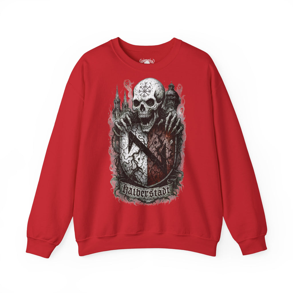 Halberstadt: Harz-Collection, Frontprint, Unisex Sweatshirt **Grimwater-Edition**