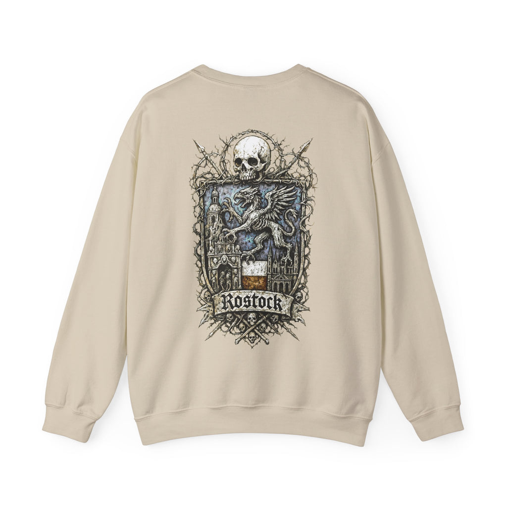 Rostock: Front-/Backprint, Unisex Sweatshirt **Grimwater-Edition**