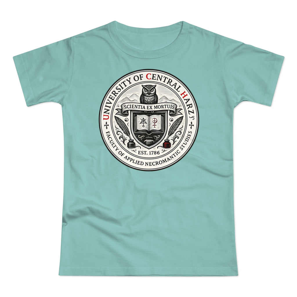 University of Central Hartz: Frontprint, Womens' T-Shirt **Grimwater-Edition**