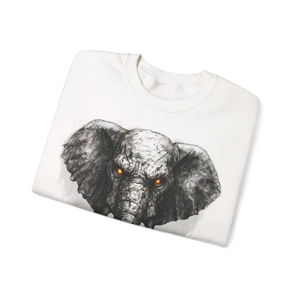 Elefant: Animals-Collection, Frontprint, Unisex Sweatshirt, Majestic Elephant
