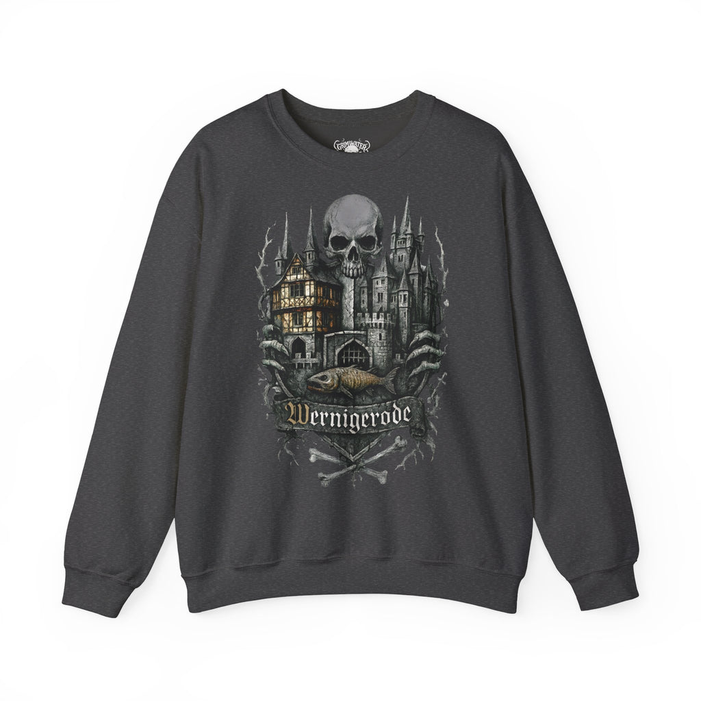 Wernigerode: Harz-Collection, Frontprint, Unisex Sweatshirt **Grimwater-Edition**