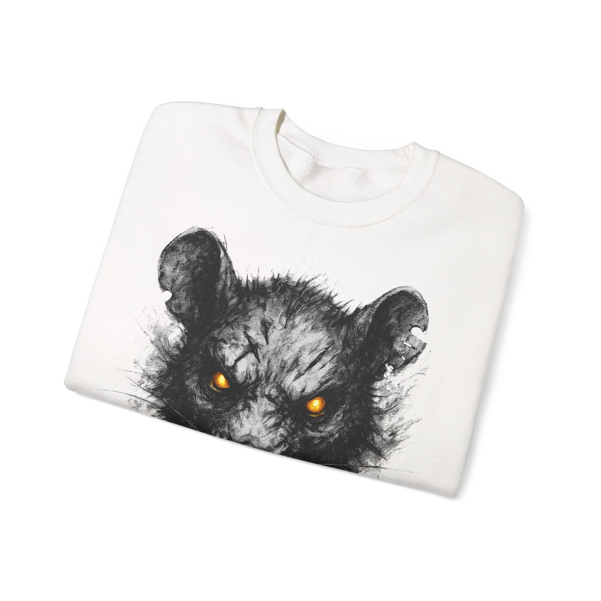 Ratte: Animals-Collection, Frontprint, Unisex Sweatshirt, Rat - Street King