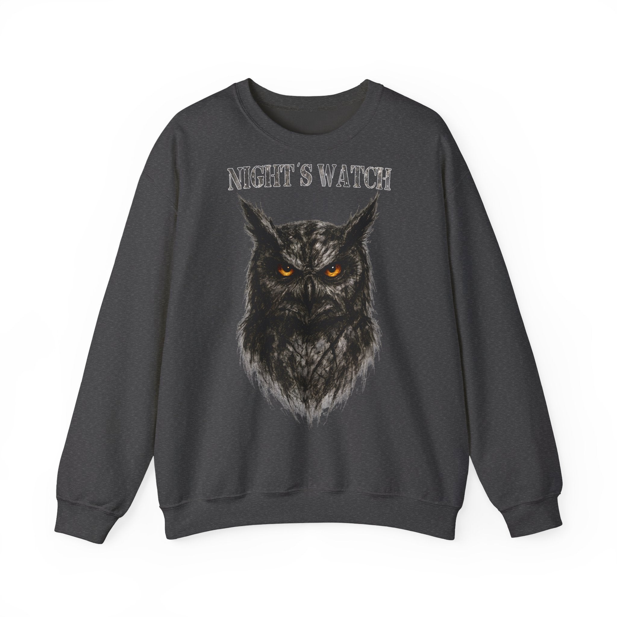 Uhu - Night's Watch: Animals-Collection, Frontprint, Unisex Sweatshirt