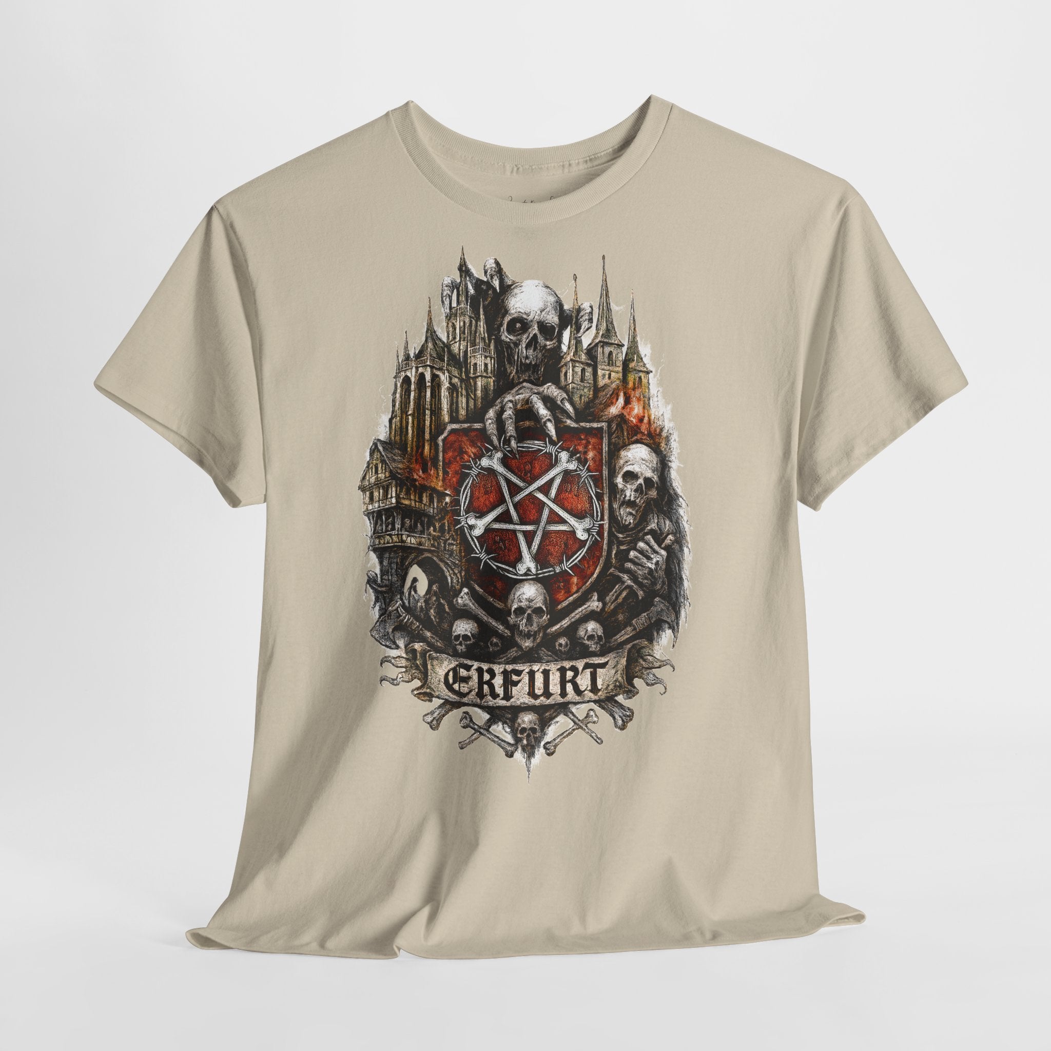 Erfurt: Frontprint, Unisex T-Shirt **Grimwater-Edition**