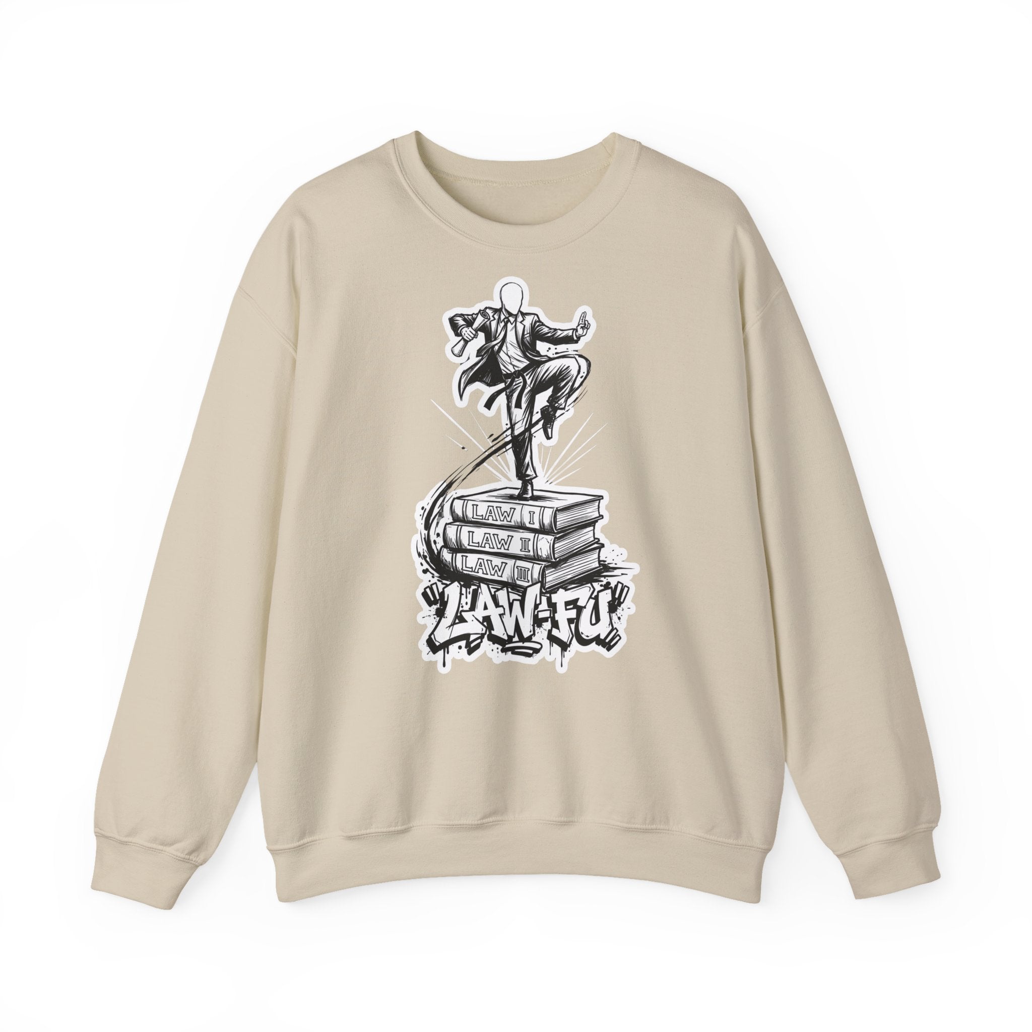 Law-Fu-Lawyer 03: Frontprint, Unisex Sweatshirt
