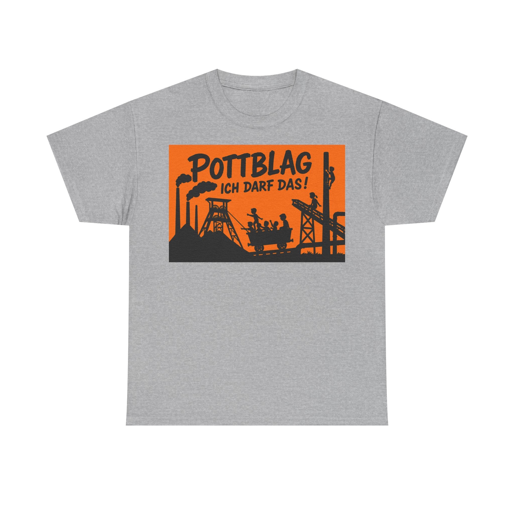 Ruhrpott-Blag - Ich darf das! Frontprint, Unisex T-Shirt