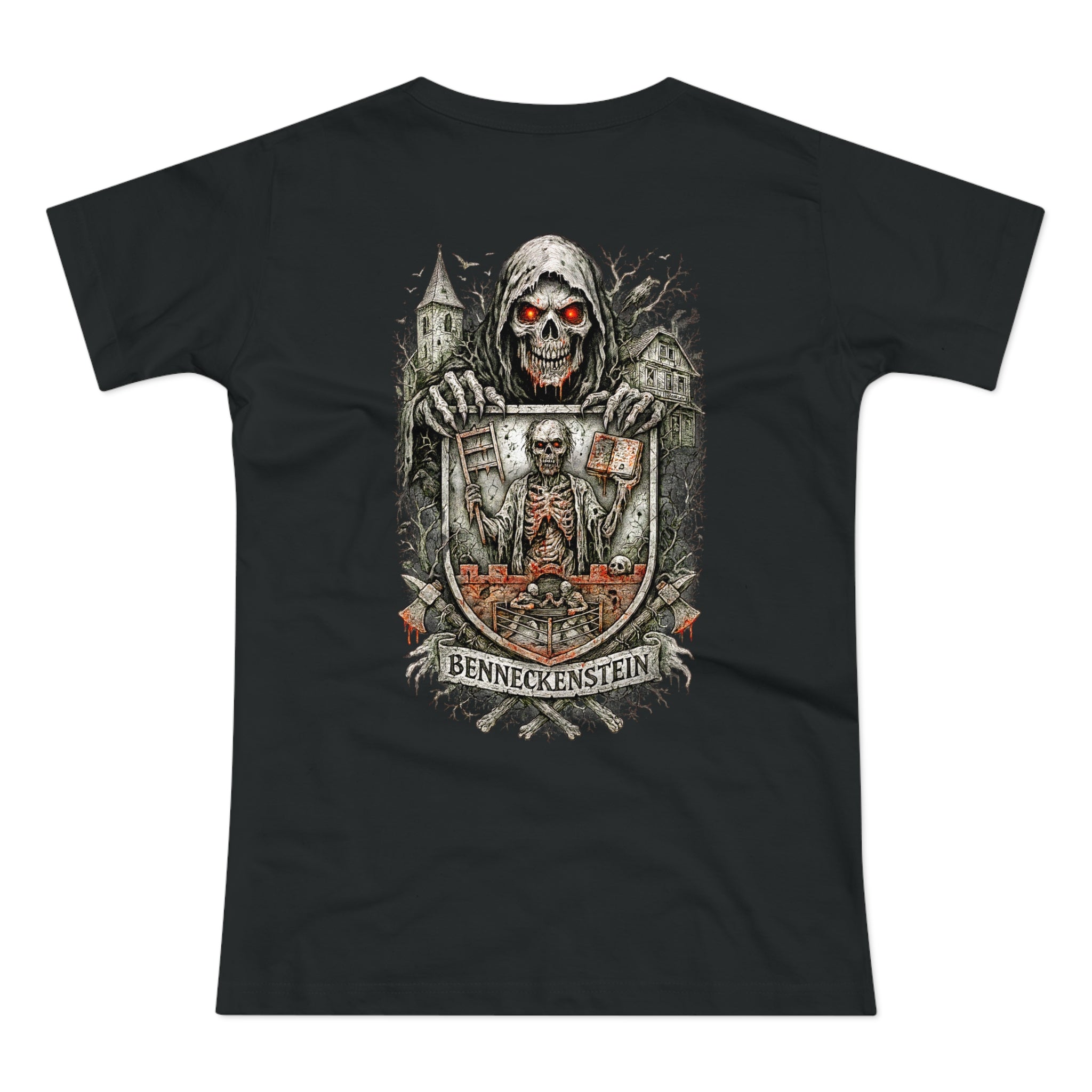 Benneckenstein: Front-/Backprint, Womens' T-Shirt **Grimwater-Edition**