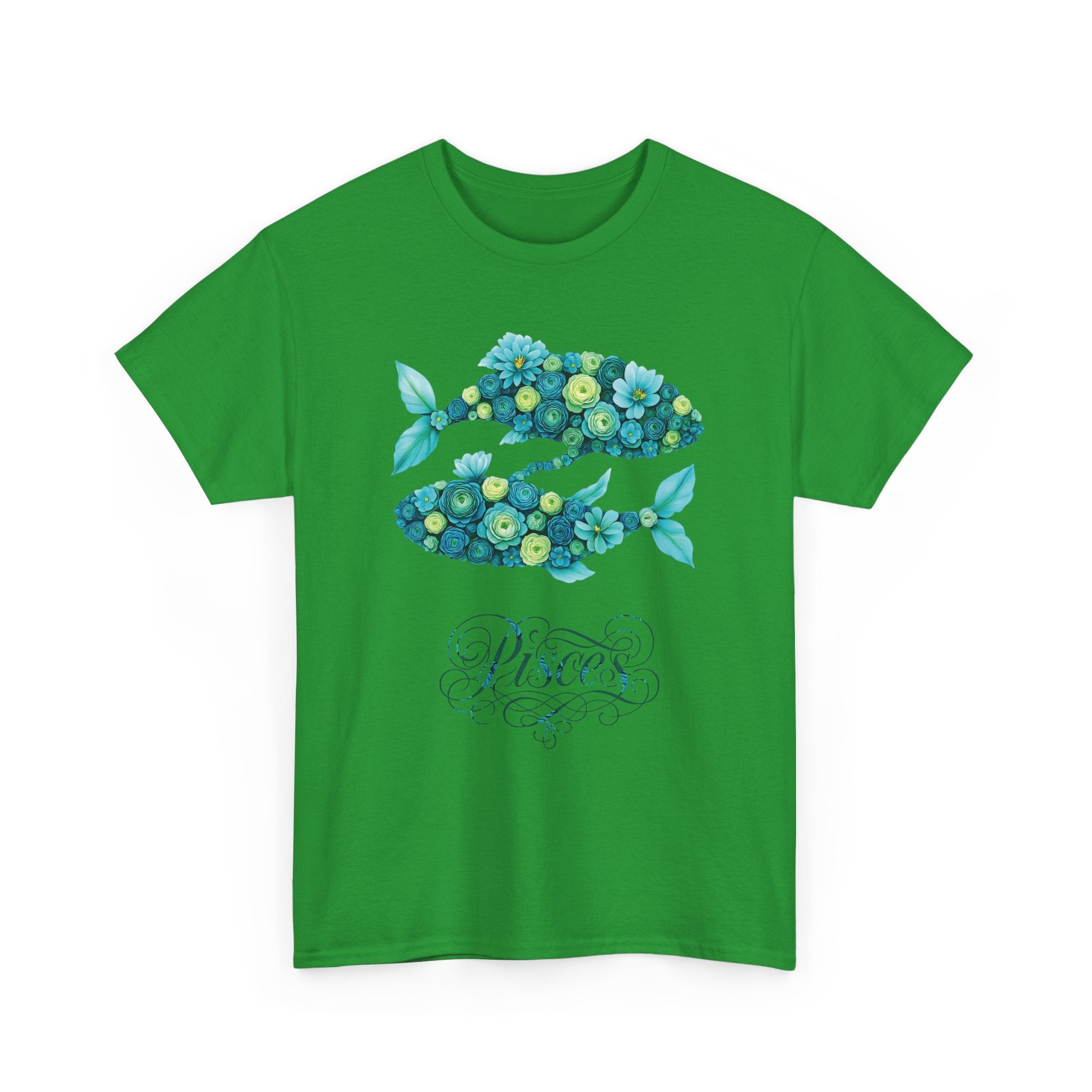 Pisces Floral Zodiac Apparel, Astrological Gift, Birthday Shirt, Horoscope Top, Casual Wear, Astrology Clothing
