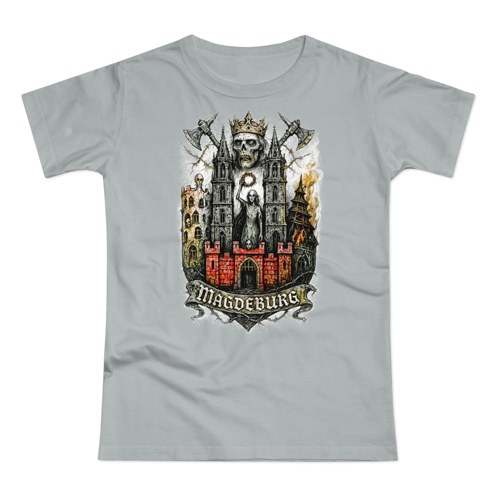 Magdeburg: Frontprint, Womens' T-Shirt **Grimwater-Edition**