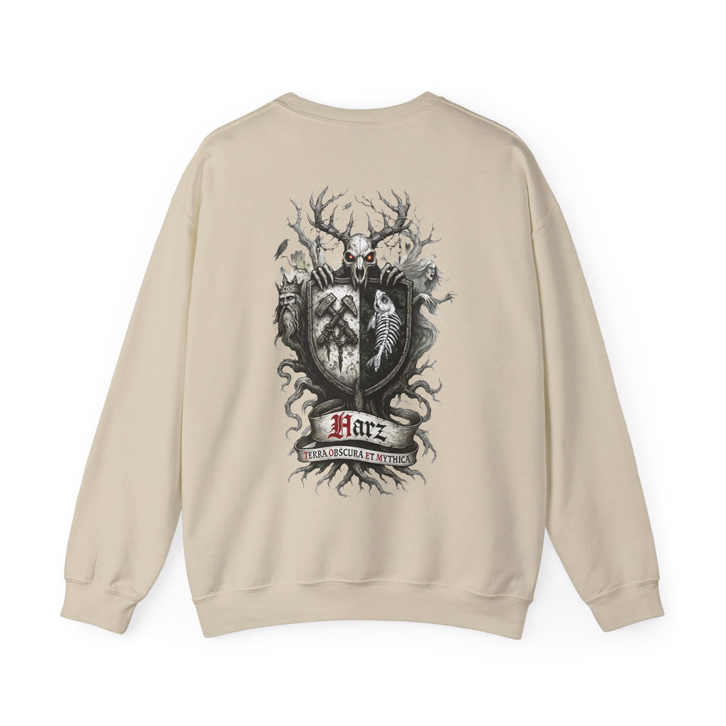 Harz: Front-/Backprint, Unisex Sweatshirt **Grimwater-Edition** Gesamtharz