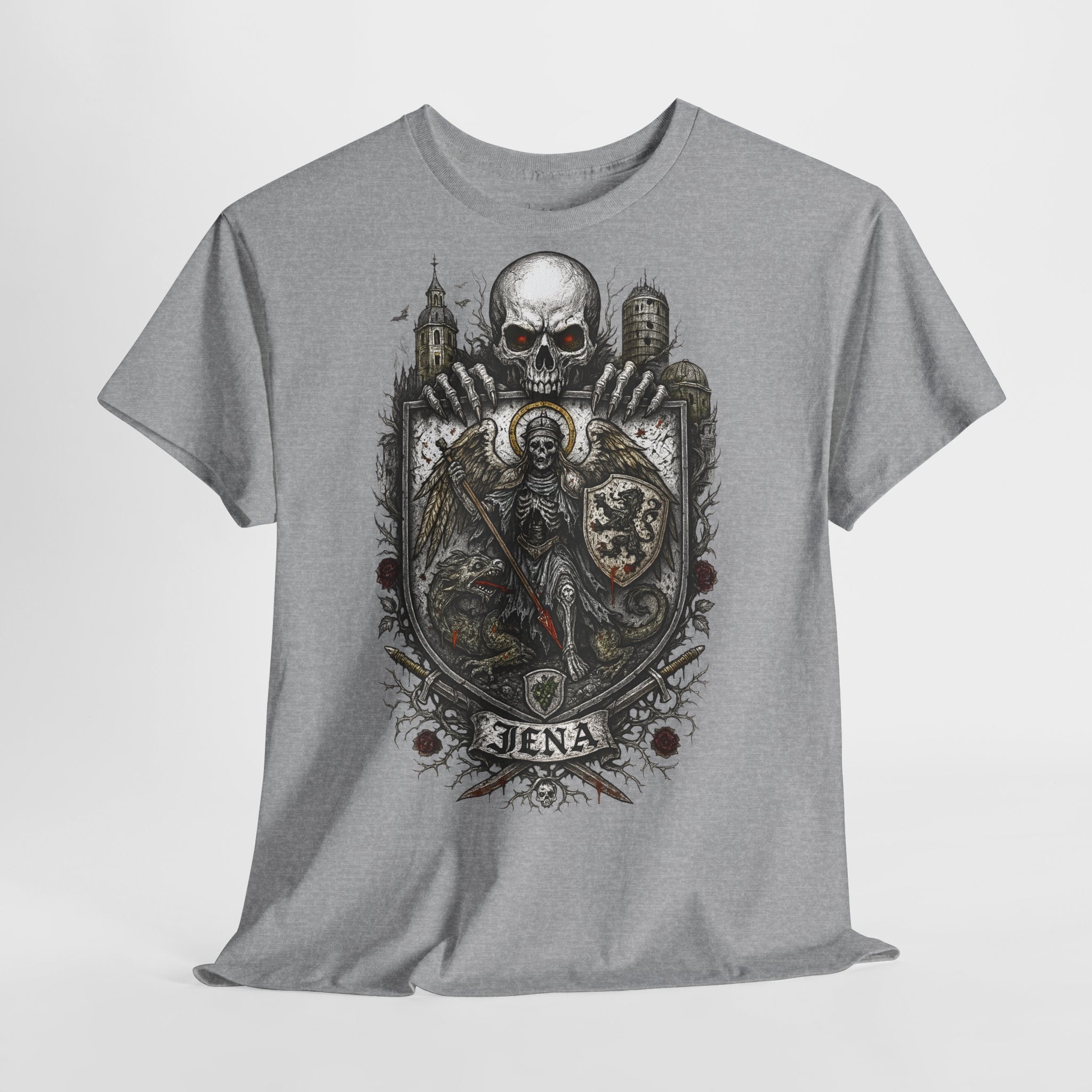 Jena: Frontprint, Unisex T-Shirt **Grimwater-Edition**