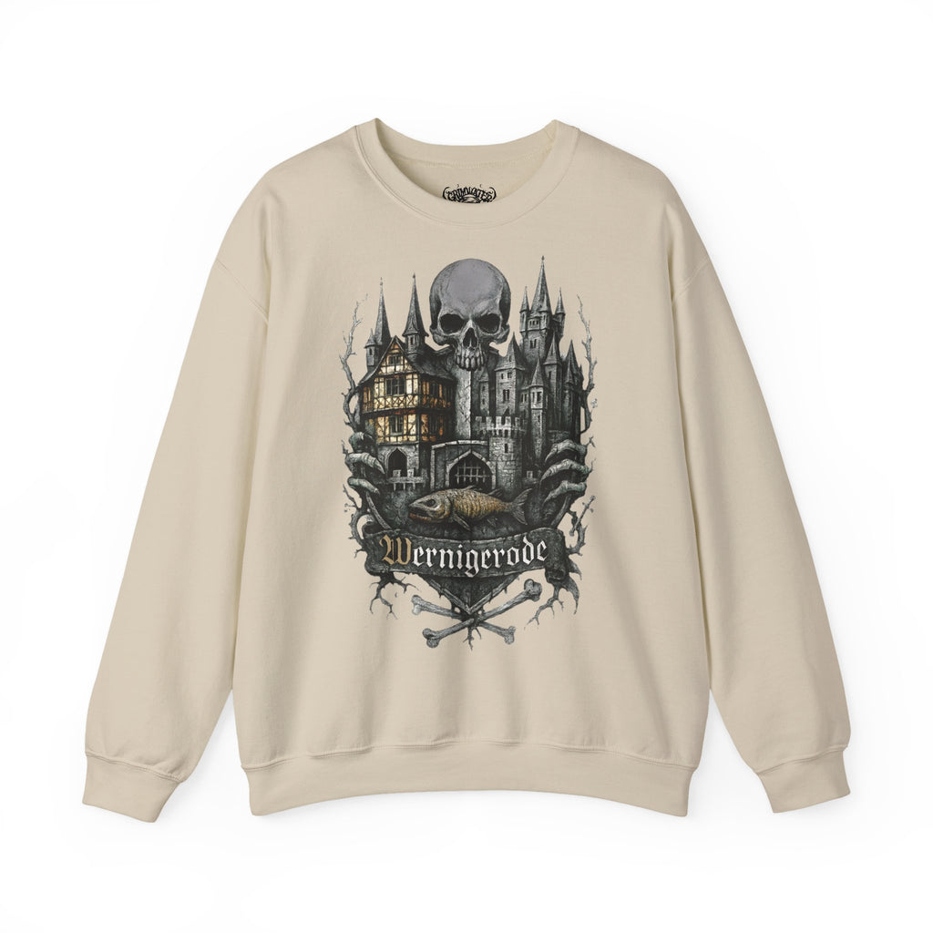 Wernigerode: Harz-Collection, Frontprint, Unisex Sweatshirt **Grimwater-Edition**