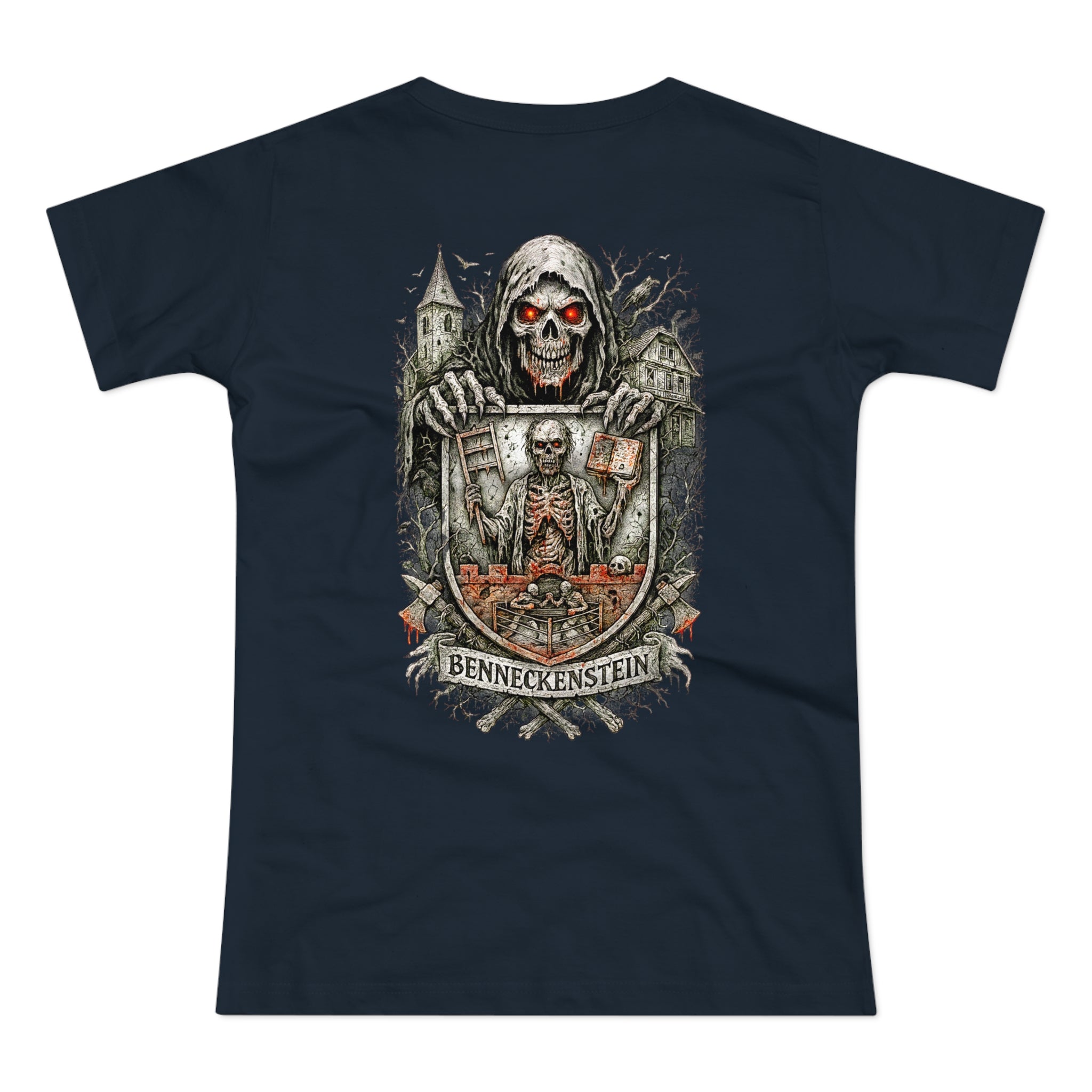 Benneckenstein: Front-/Backprint, Womens' T-Shirt **Grimwater-Edition**