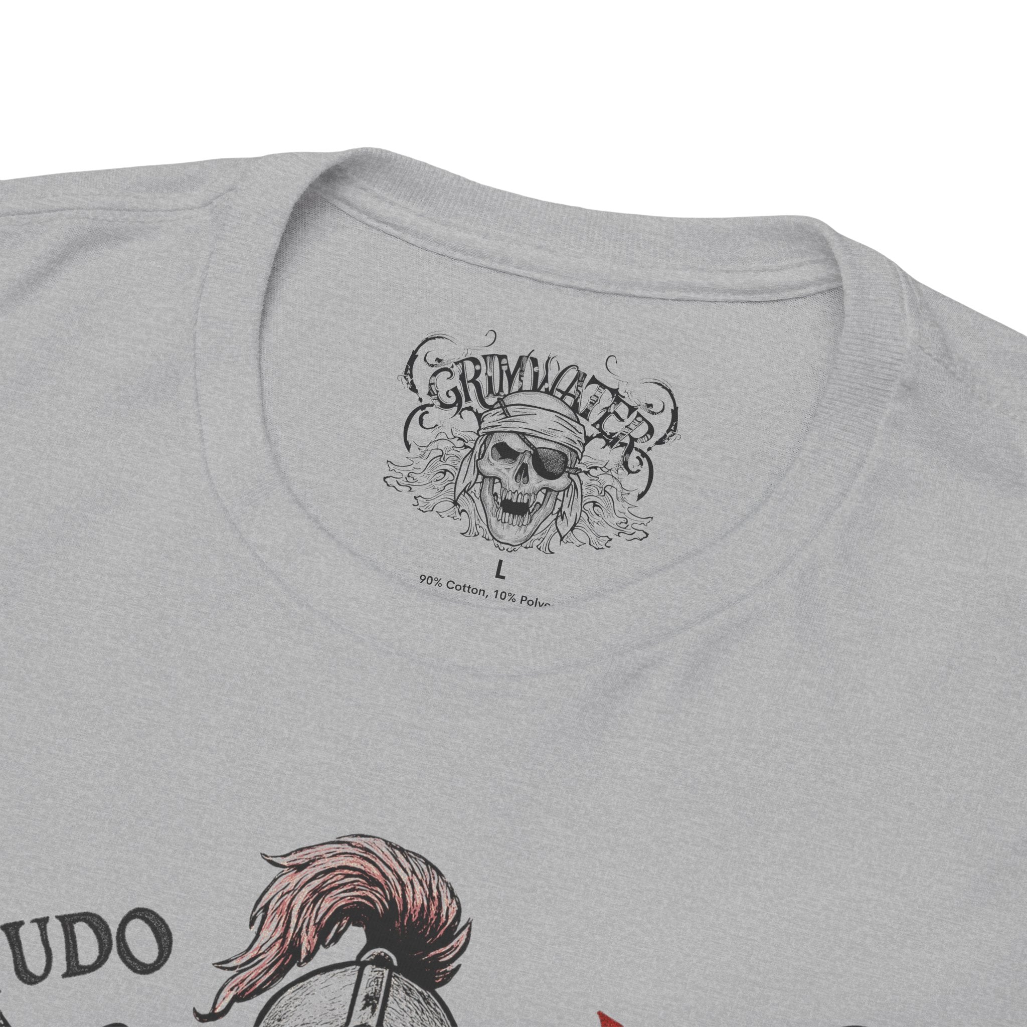 Löwe: Frontprint, Unisex T-Shirt **Grimwater-Edition** Sternzeichen Astrologie (Leo)