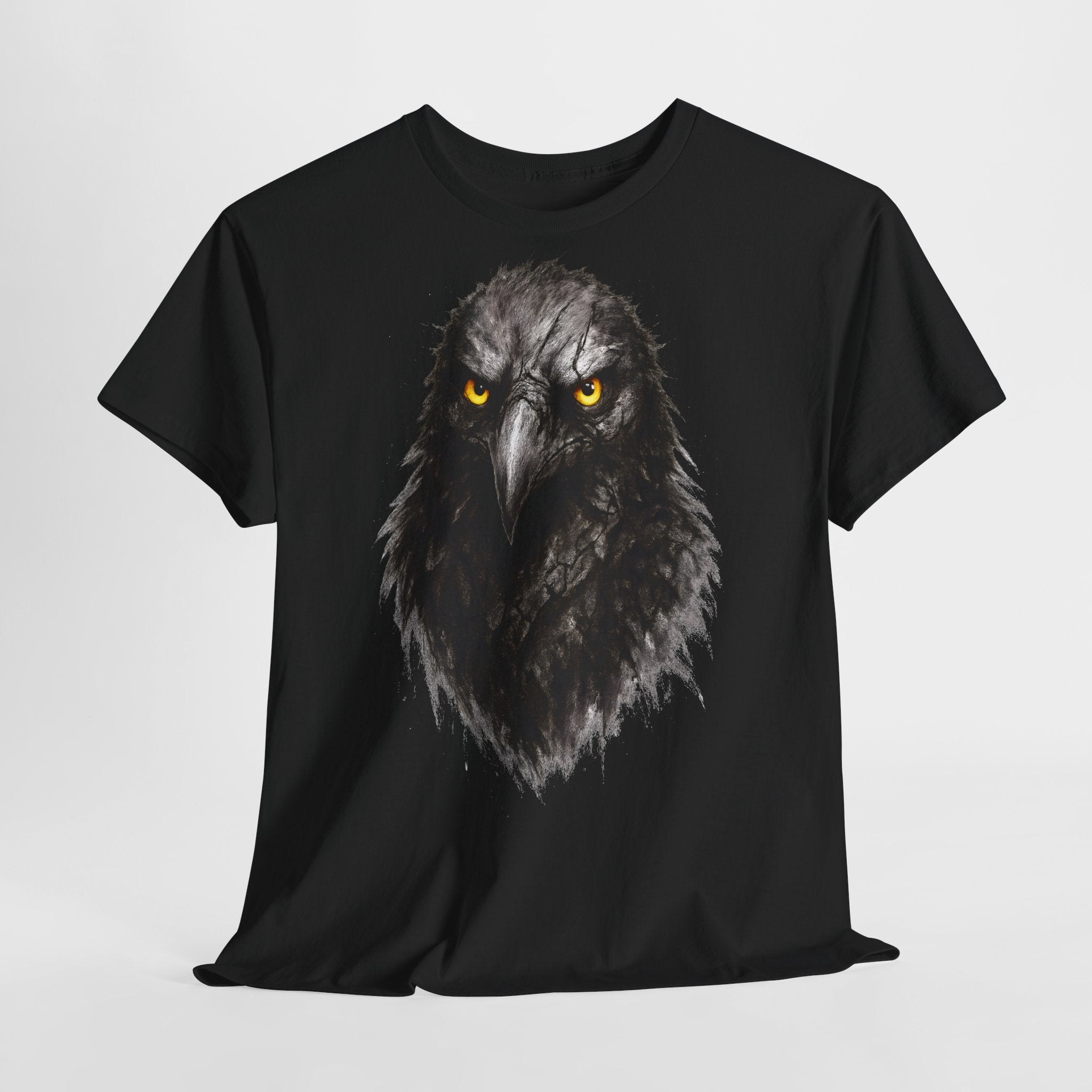 Rabe: Frontprint, Unisex T-Shirt - Animal-Collection