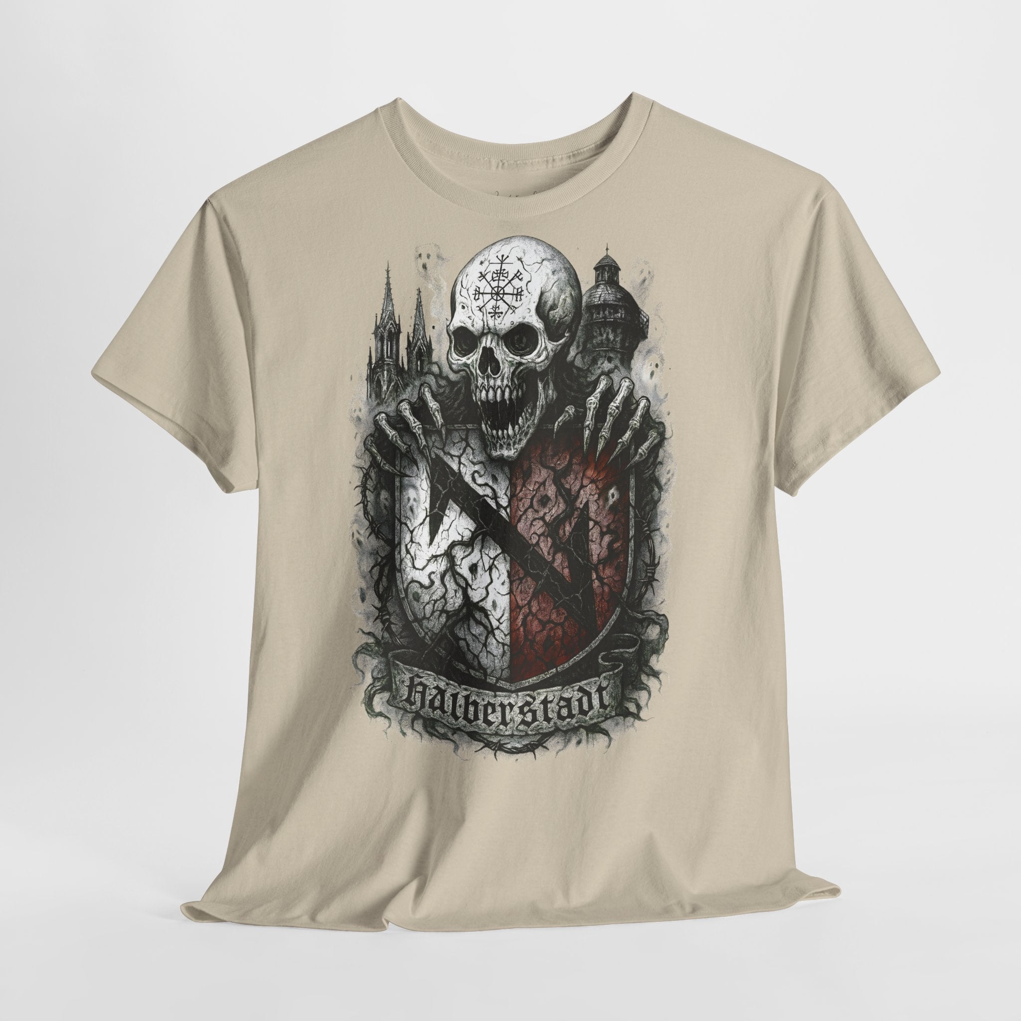 Halberstadt: Frontprint, Unisex T-Shirt **Grimwater-Edition**